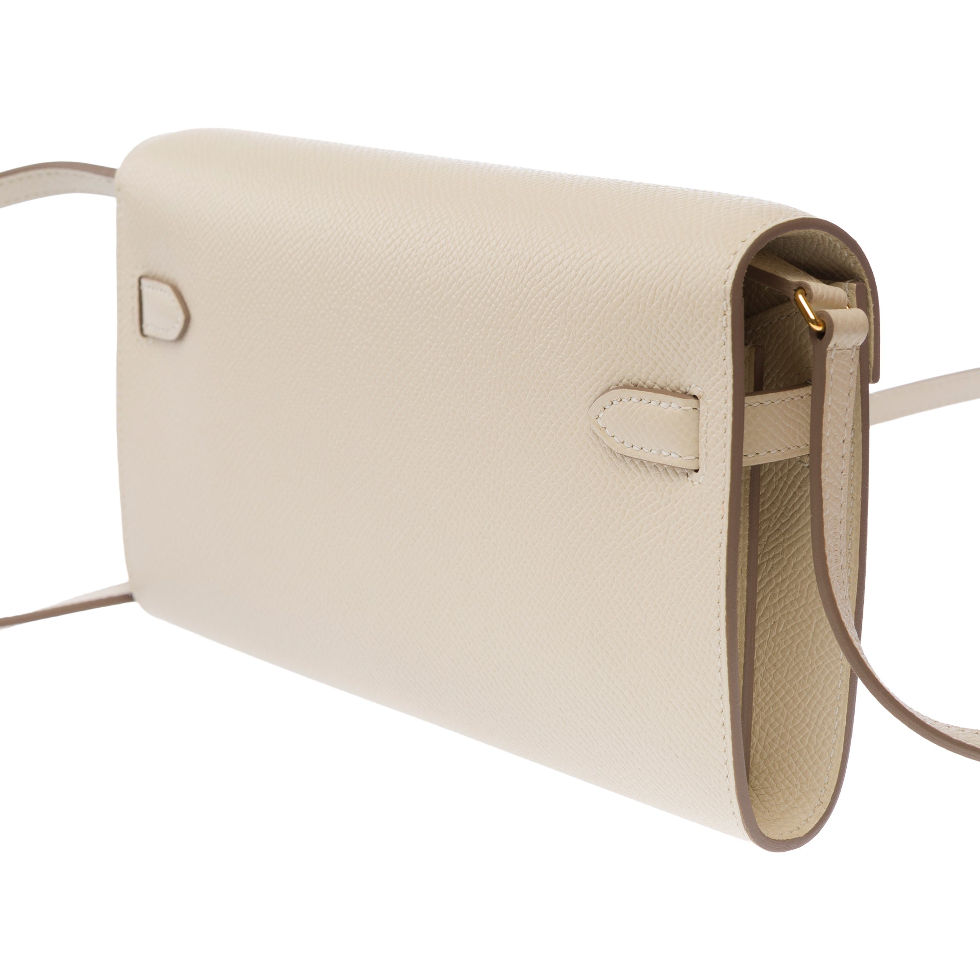 Sac HERMES Kelly to go en Cuir Blanc - 103617