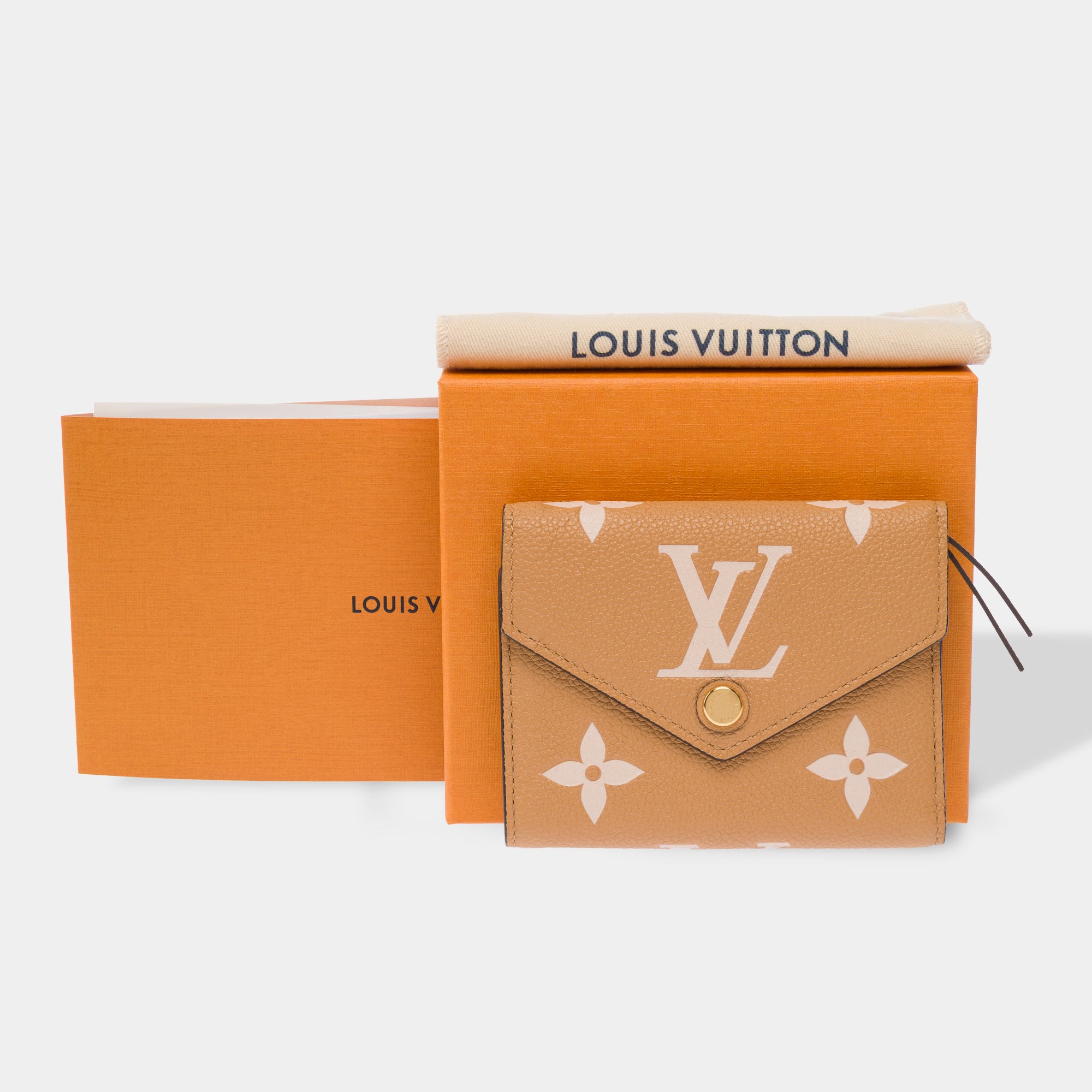 Accessoire LOUIS VUITTON Victorine en Cuir Beige - 103614