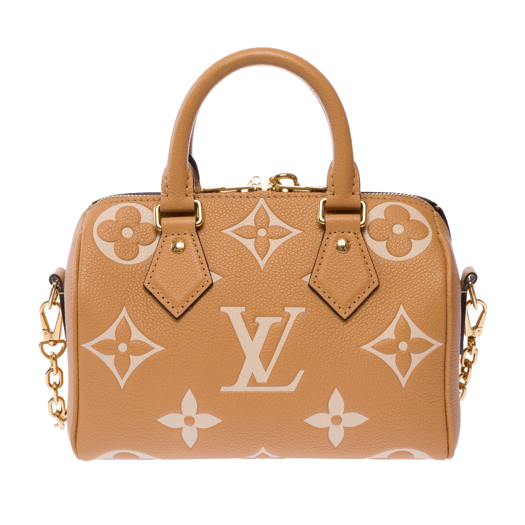 Sac LOUIS VUITTON Speedy en Cuir Beige - 103613