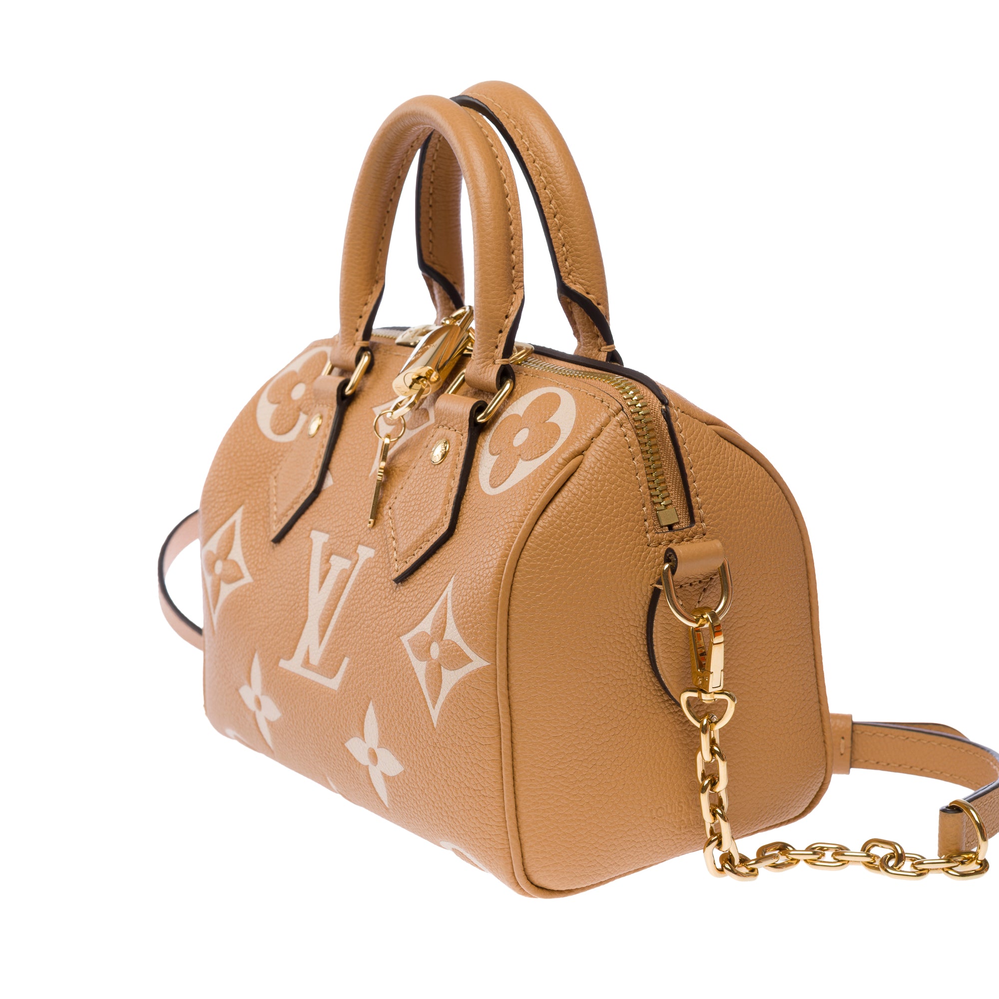 Sac LOUIS VUITTON Speedy en Cuir Beige - 103613