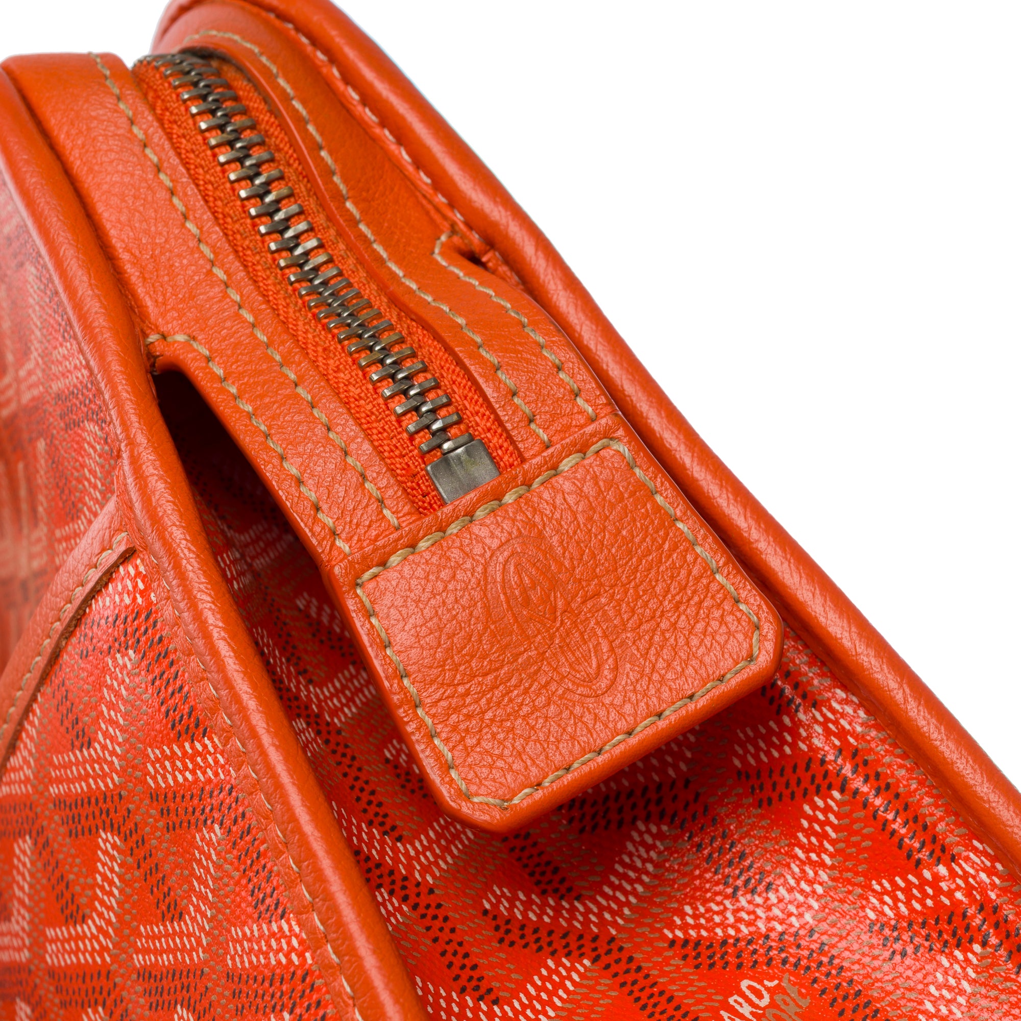 Sac GOYARD en Toile Orange - 103531