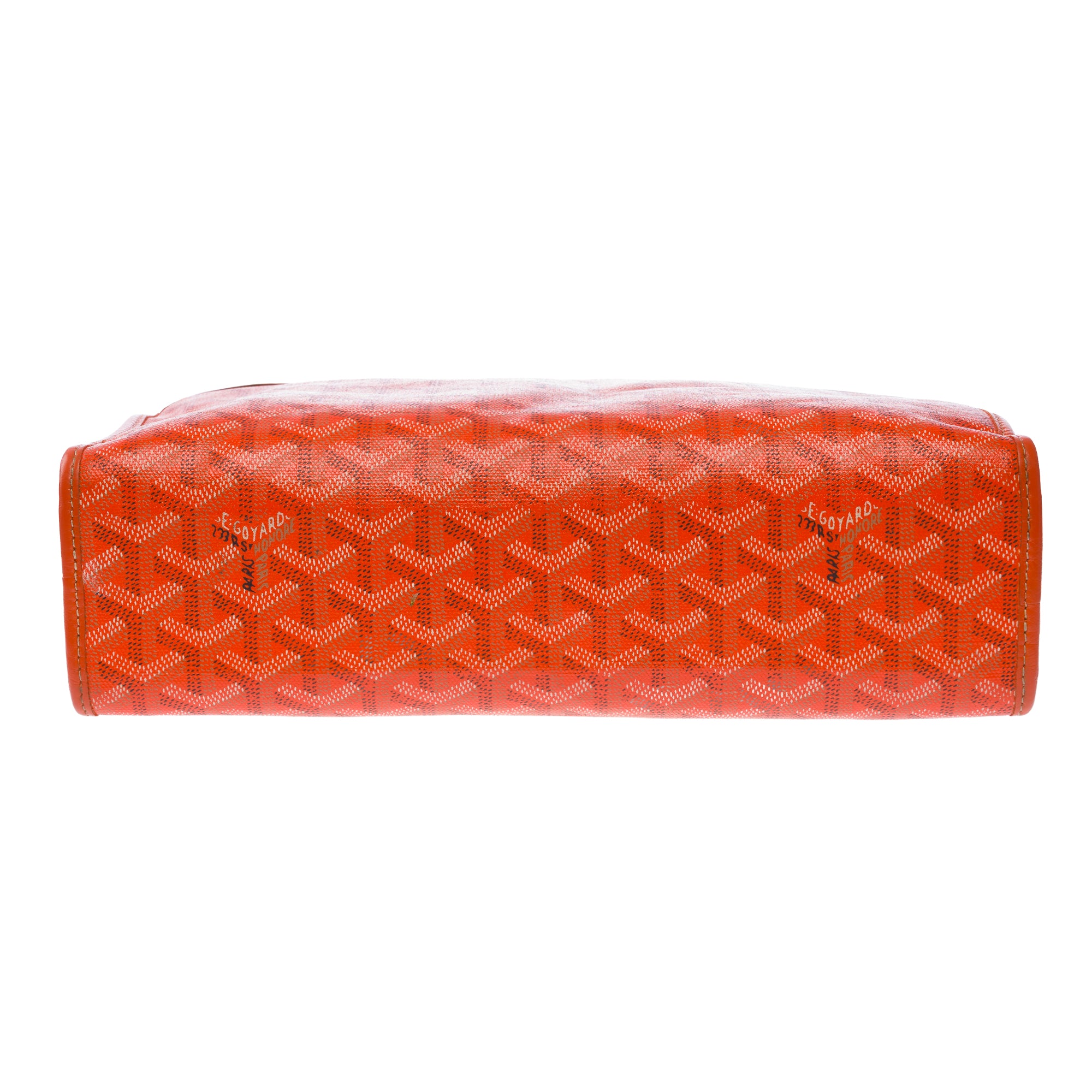 Sac GOYARD en Toile Orange - 103531