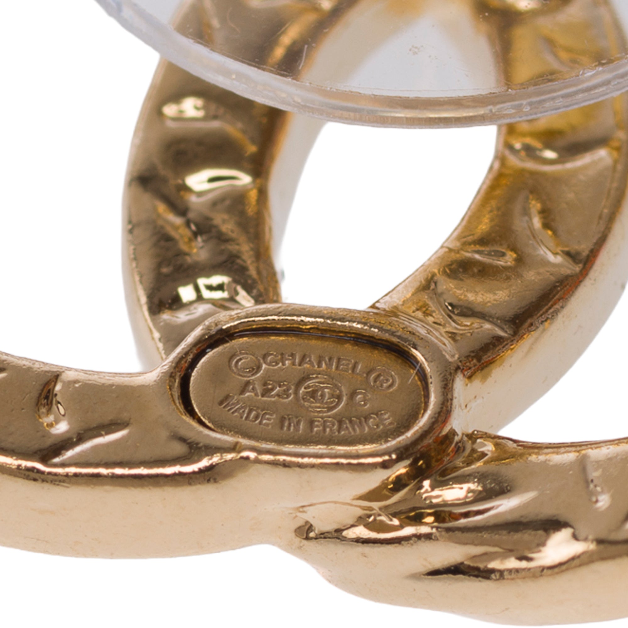 Bijoux CHANEL CC en Métal Doré - 103596