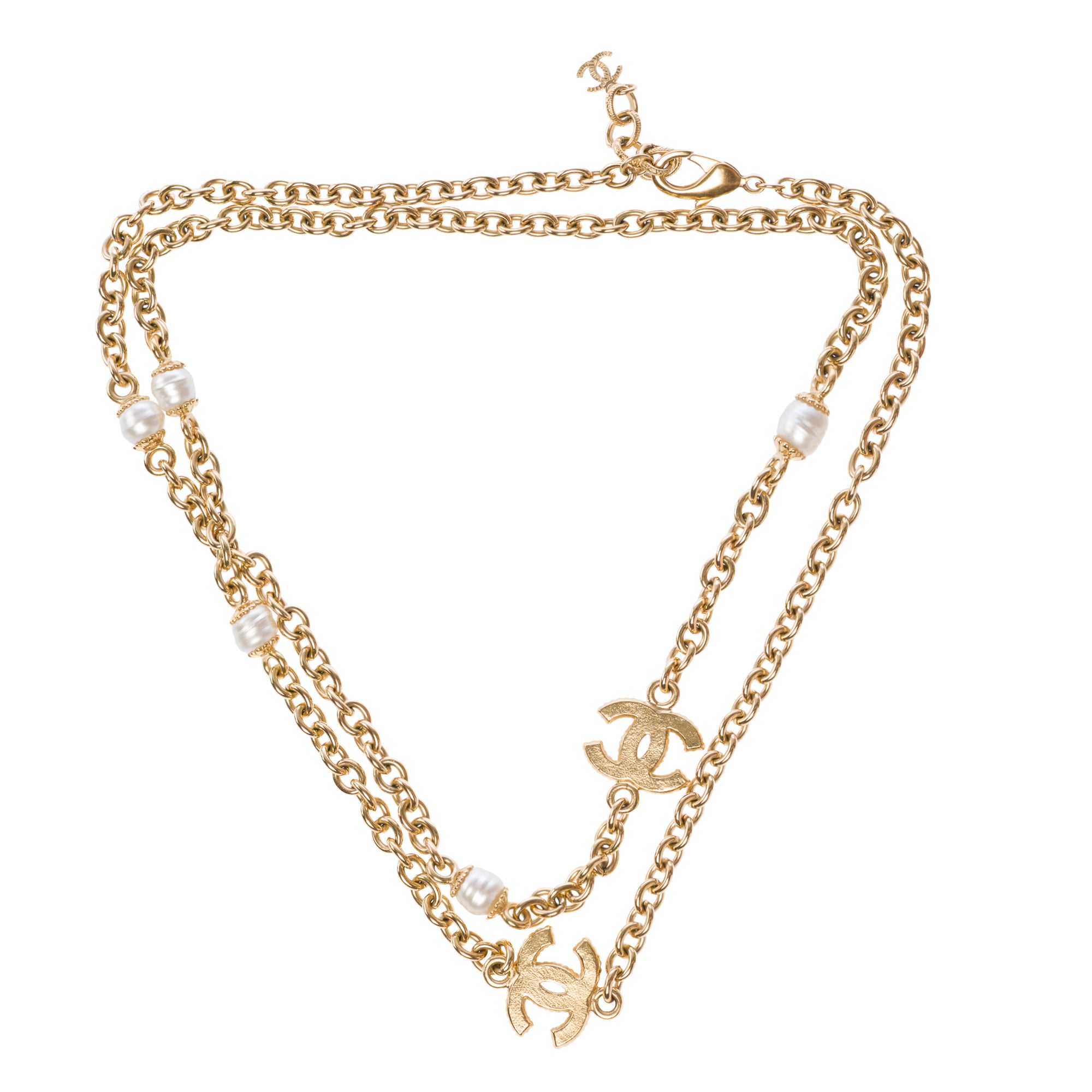 Bijoux CHANEL CC en Métal Doré - 103607