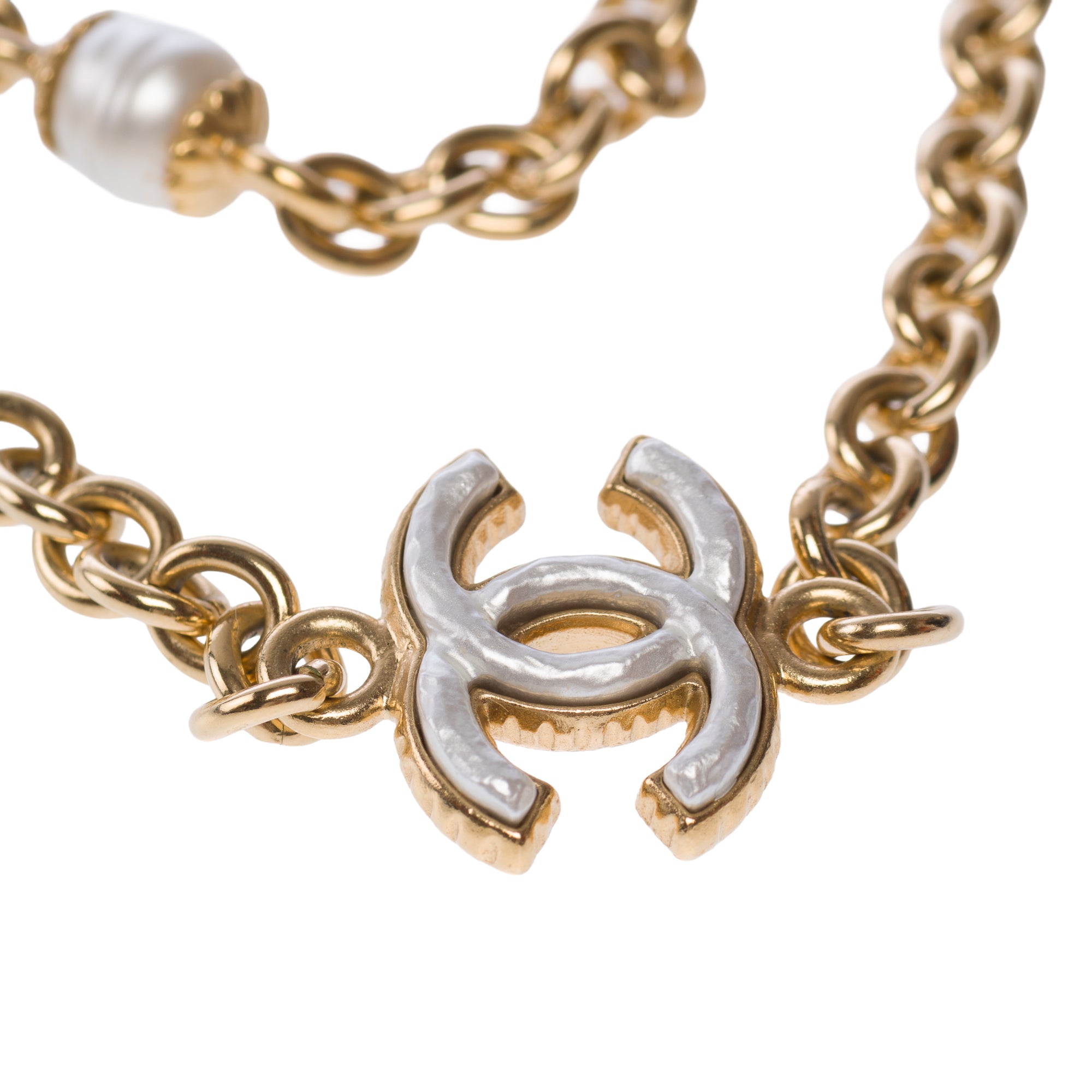 Bijoux CHANEL CC en Métal Doré - 103607