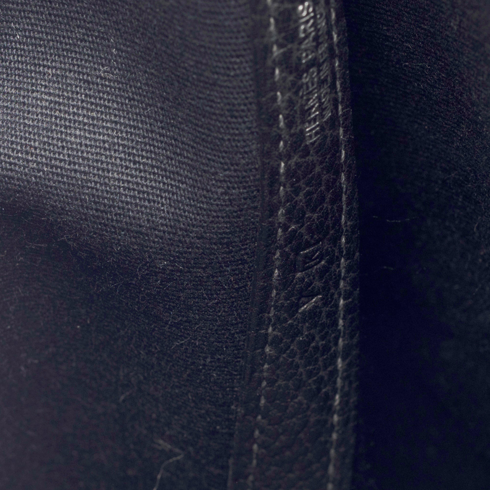 Sac HERMES Garden Party en Toile Noir - 103608