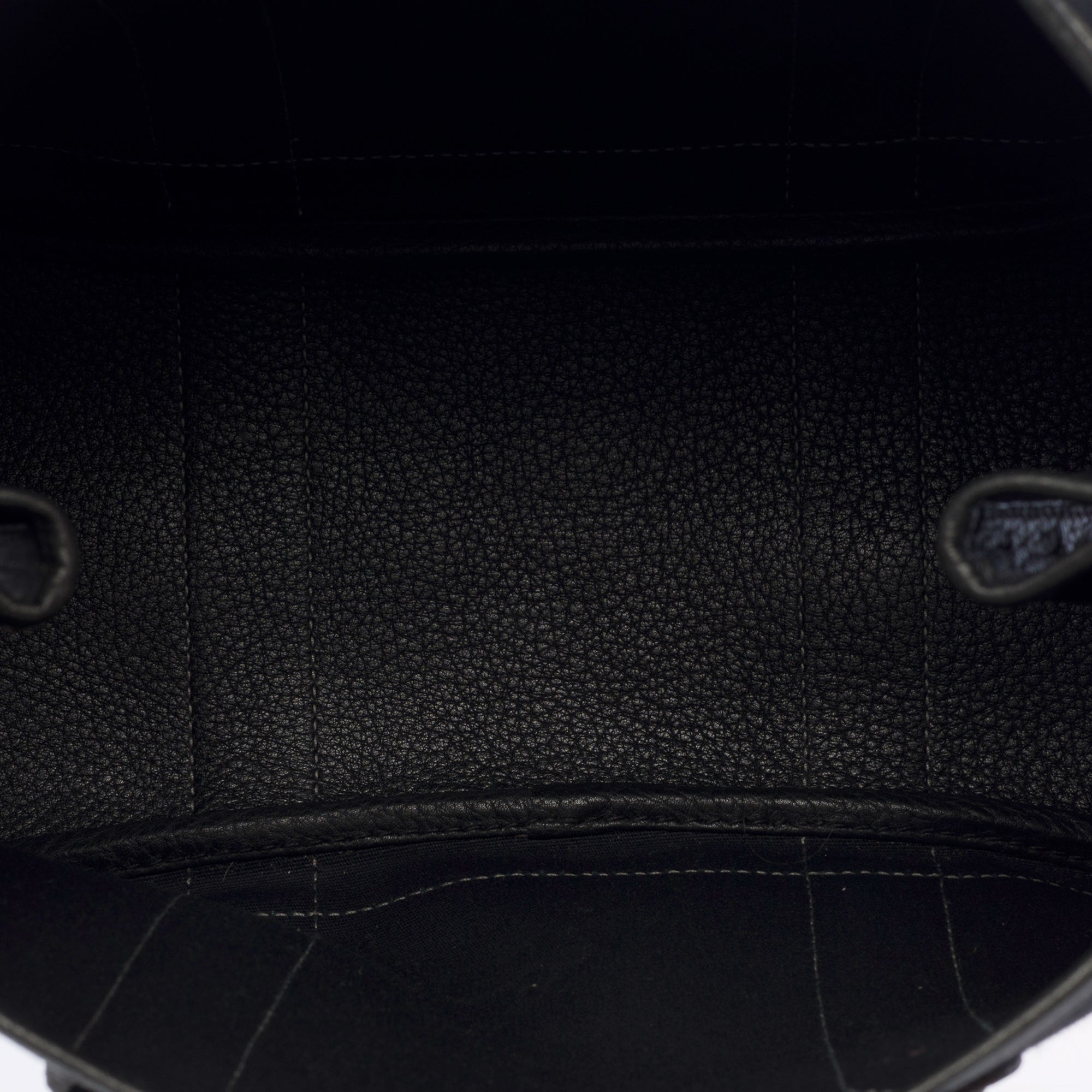 Sac HERMES Garden Party en Toile Noir - 103608