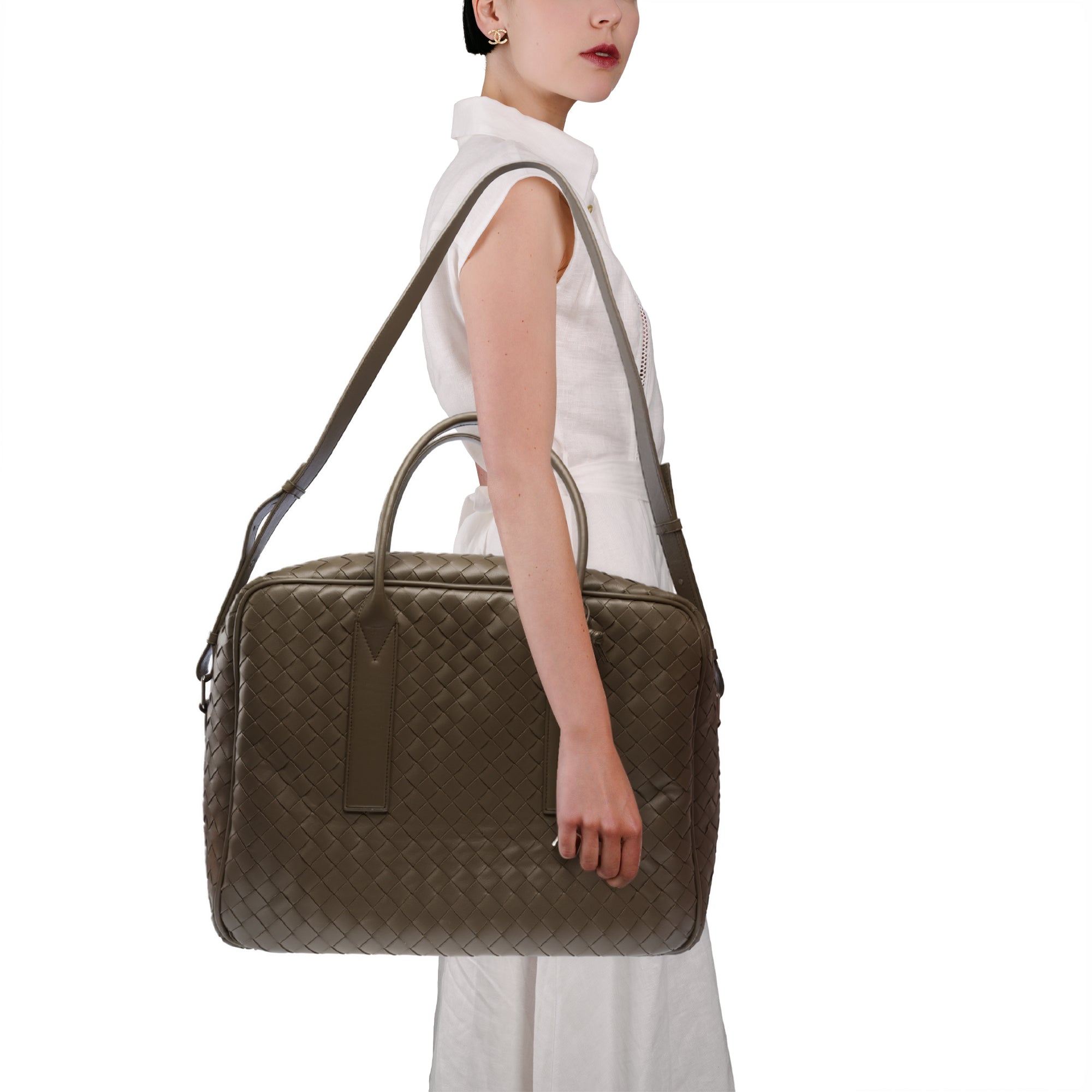 Sac BOTTEGA VENETA en Cuir Vert - 103626