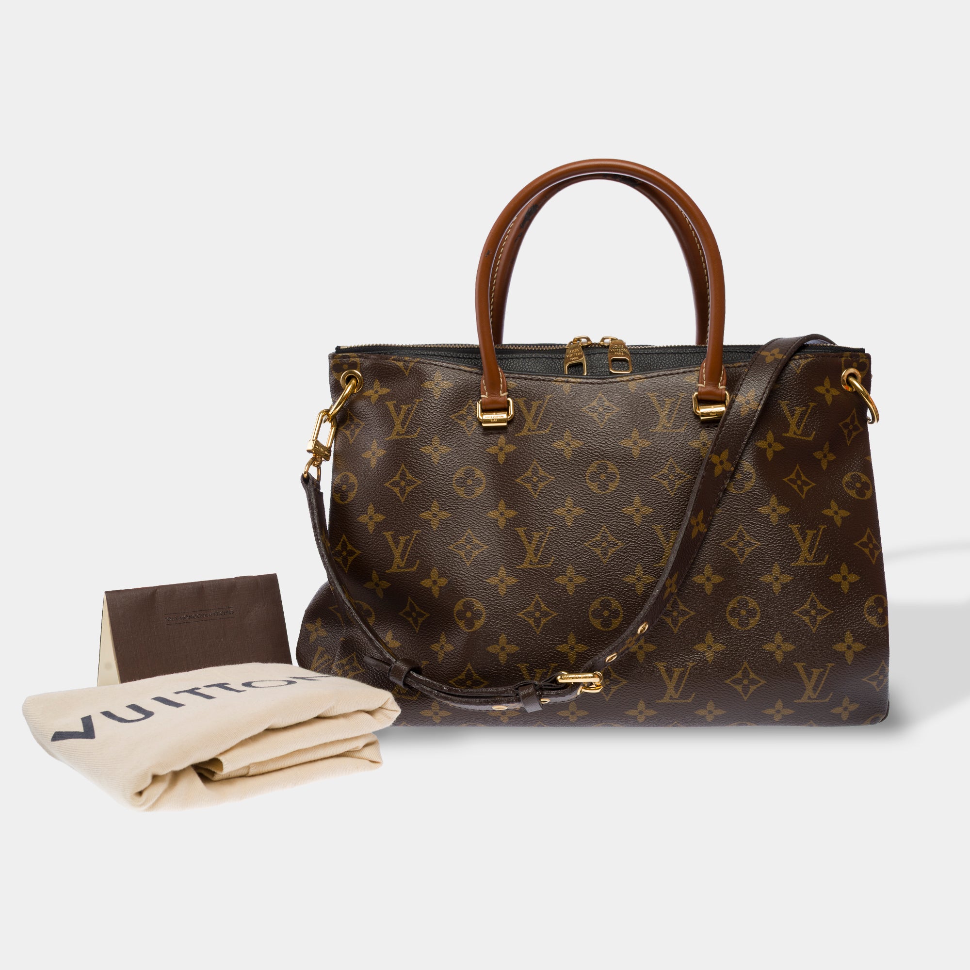 Sac LOUIS VUITTON Pallas en Toile Marron - 103631