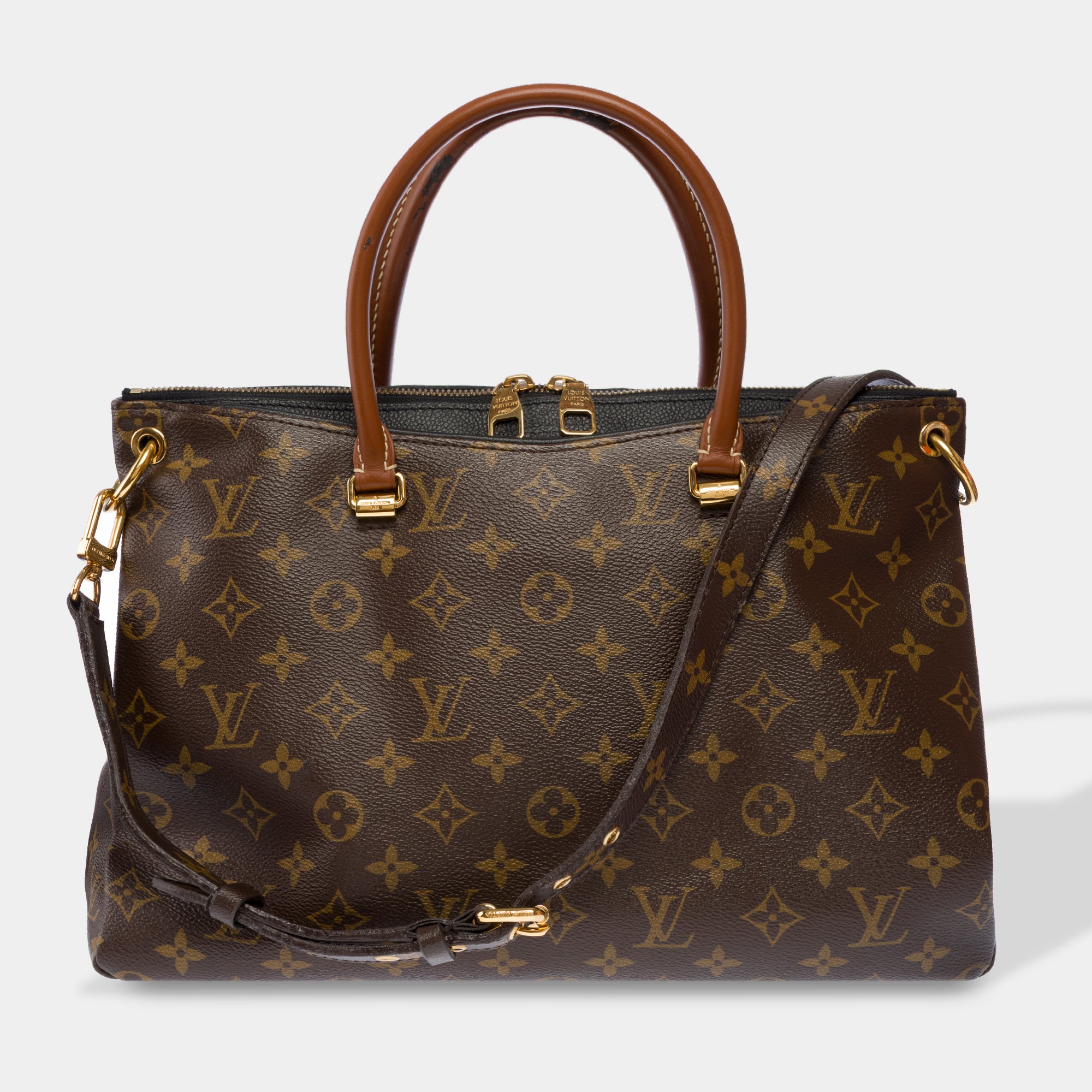 Sac LOUIS VUITTON Pallas en Toile Marron - 103631