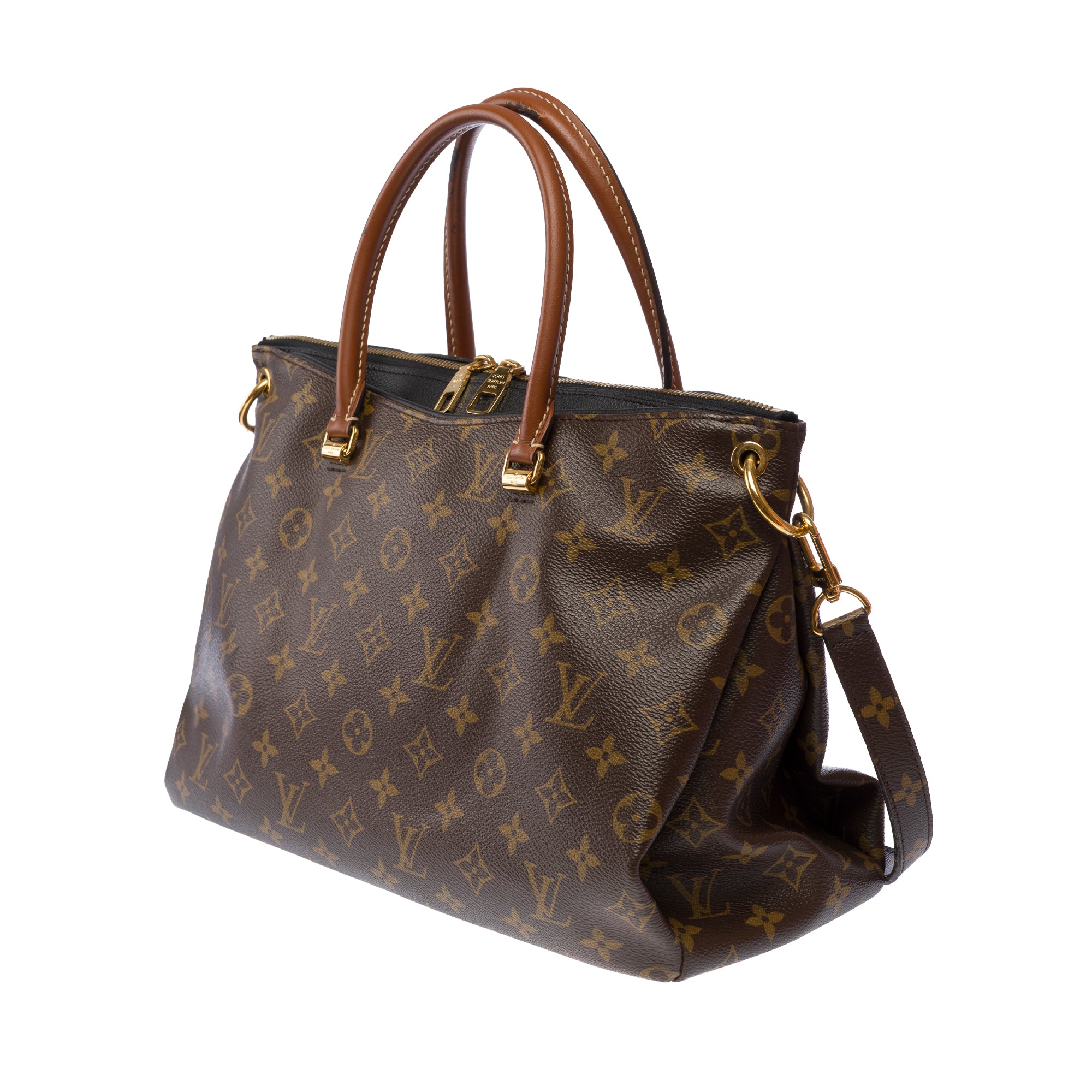 Sac LOUIS VUITTON Pallas en Toile Marron - 103631