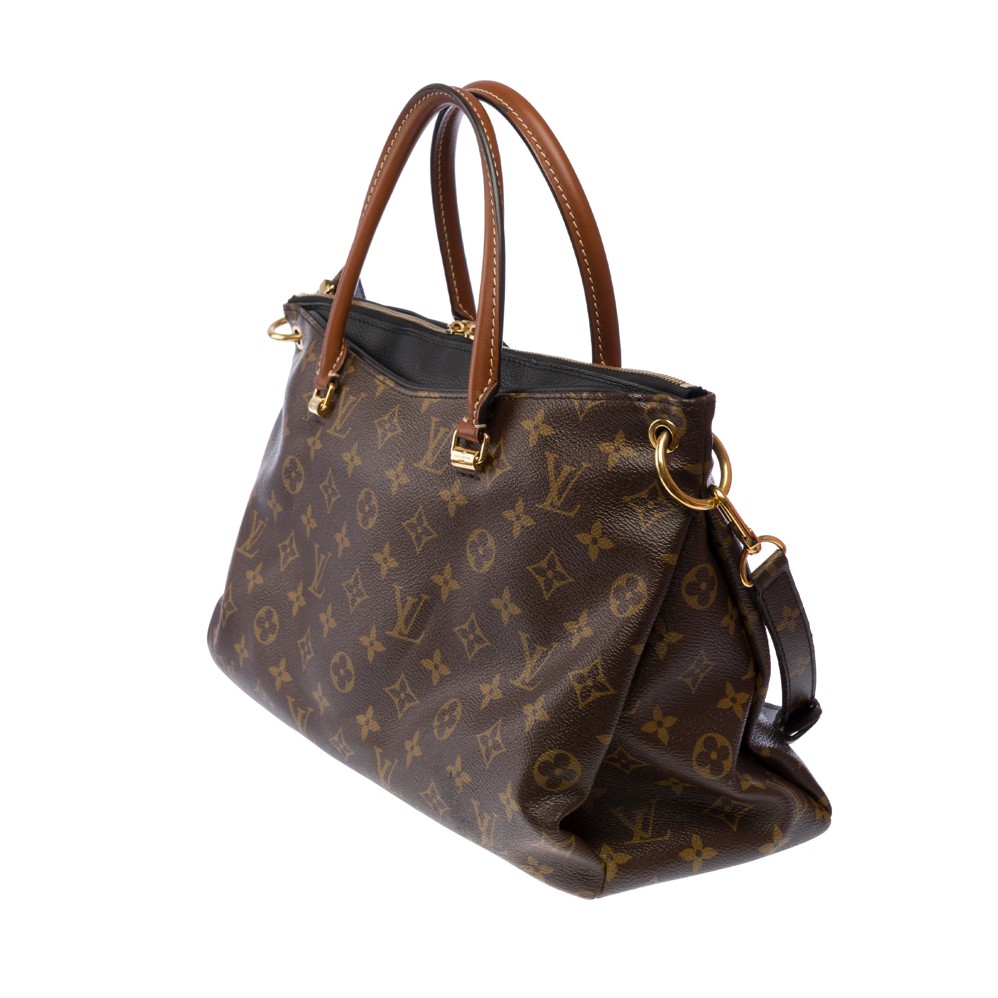 Sac LOUIS VUITTON Pallas en Toile Marron - 103631