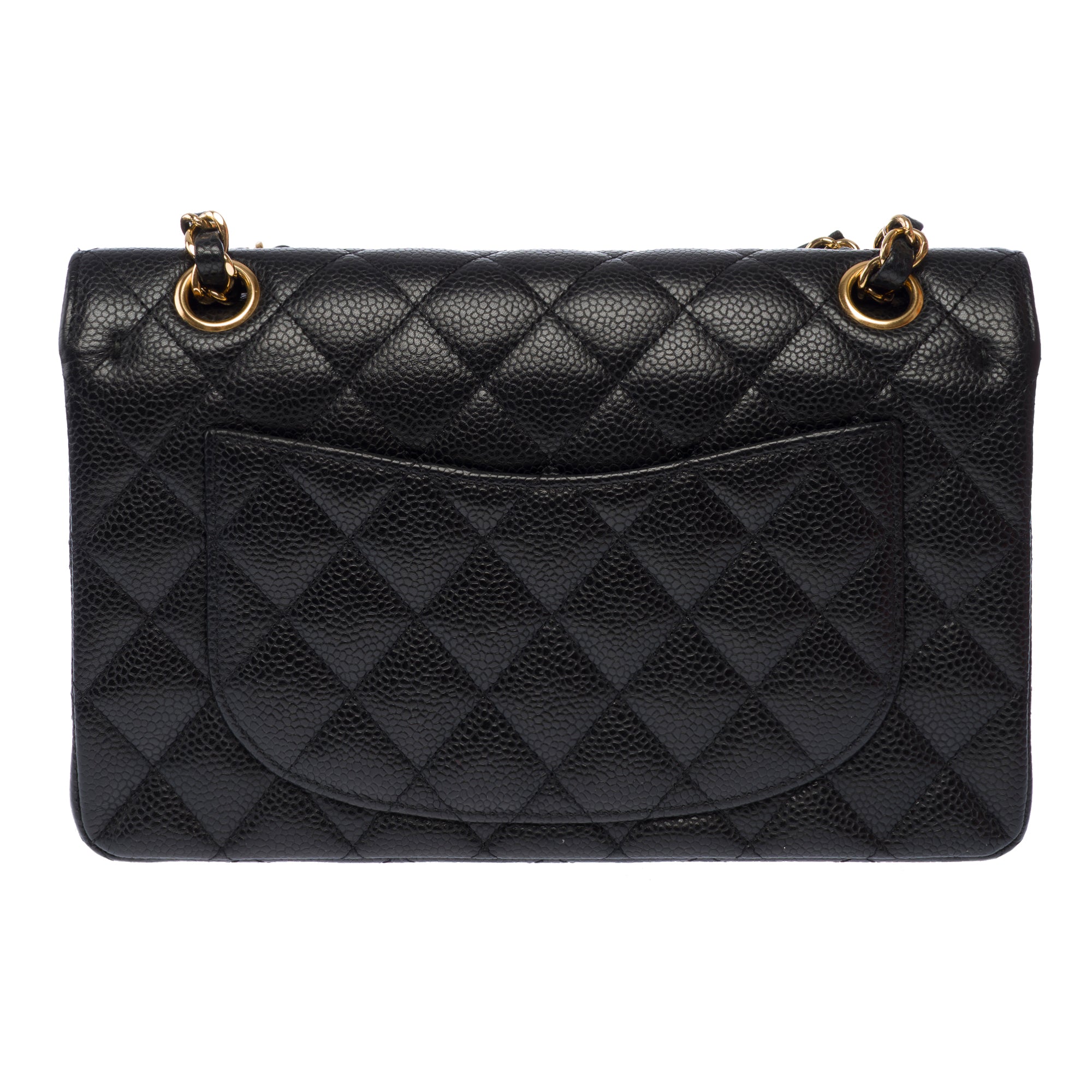 Sac CHANEL Timeless/Classique en Cuir Noir - 103633