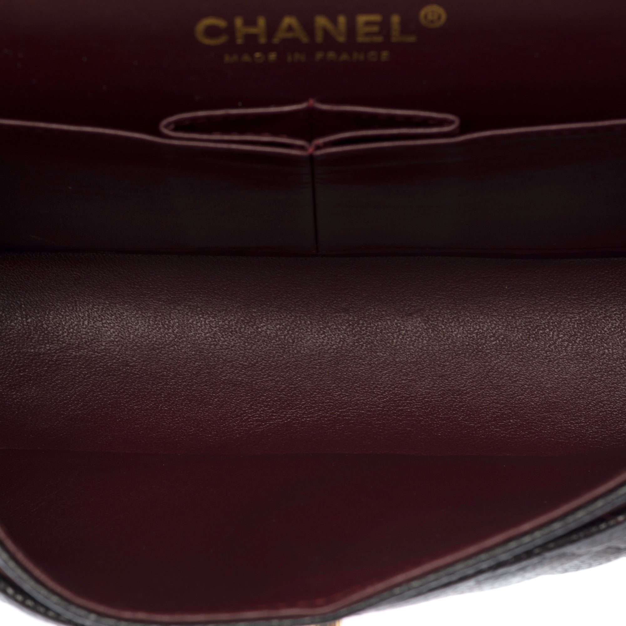 Sac CHANEL Timeless/Classique en Cuir Noir - 103633
