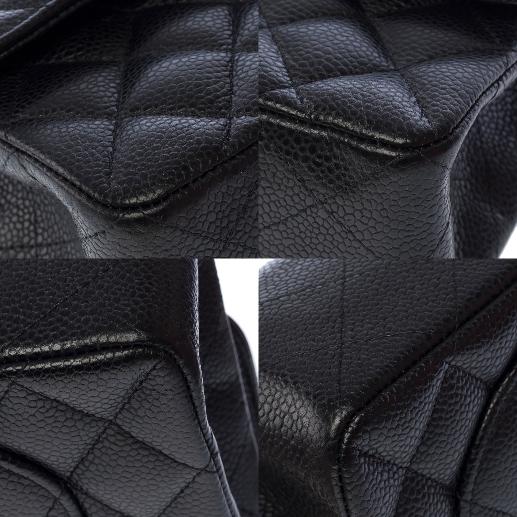 Sac CHANEL Timeless/Classique en Cuir Noir - 103633