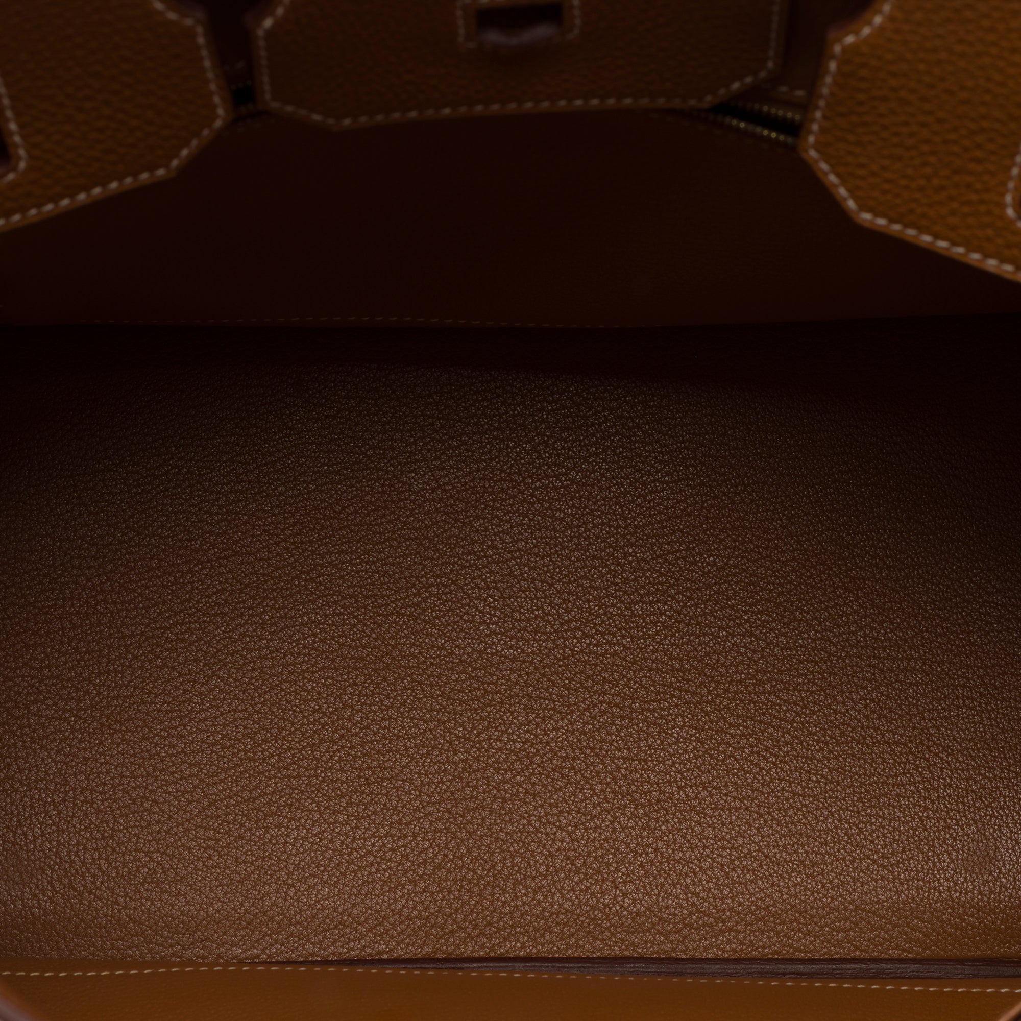 Sac HERMES Birkin 35 en Cuir Doré - 103647