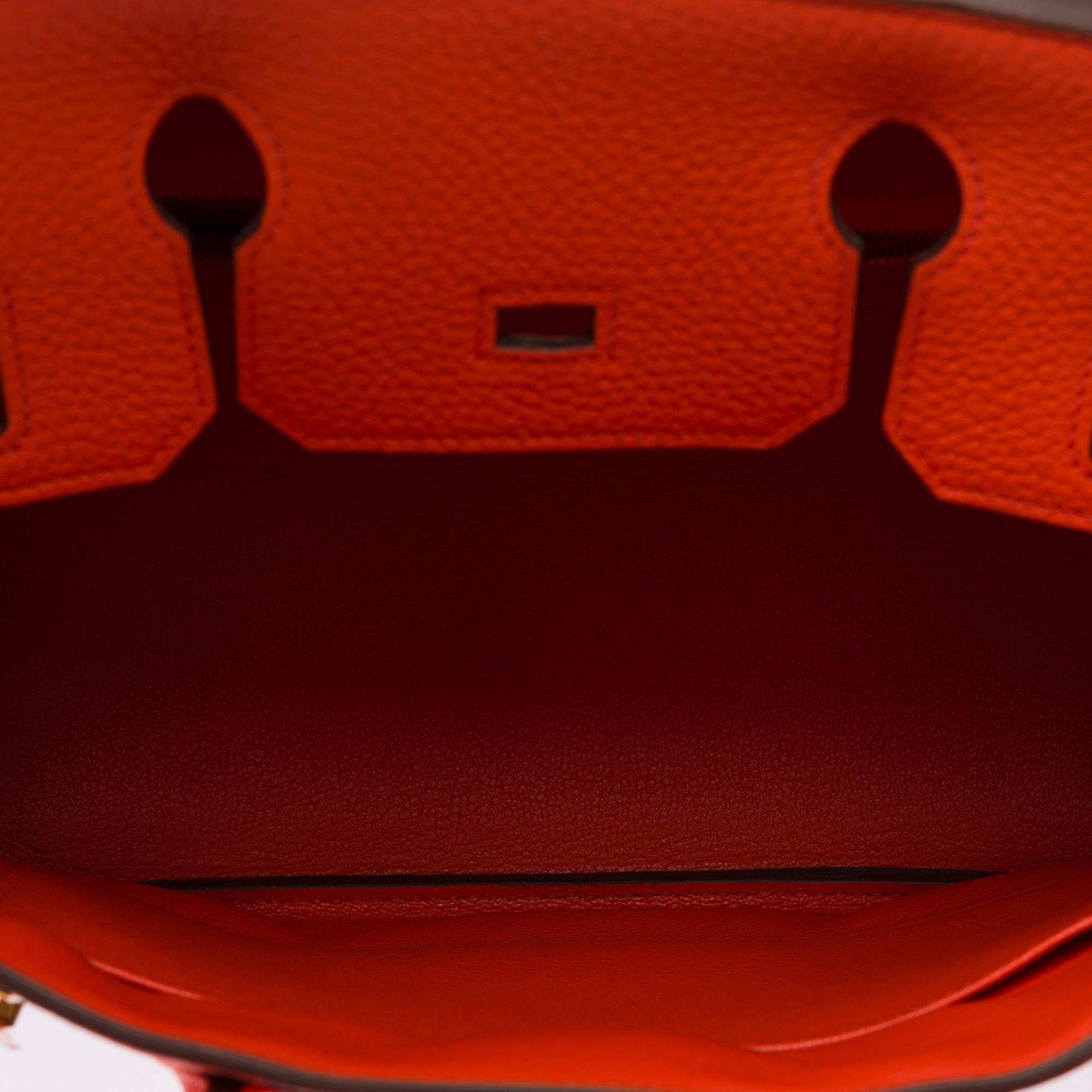 Sac HERMES Birkin 30 en Cuir Orange - 103648