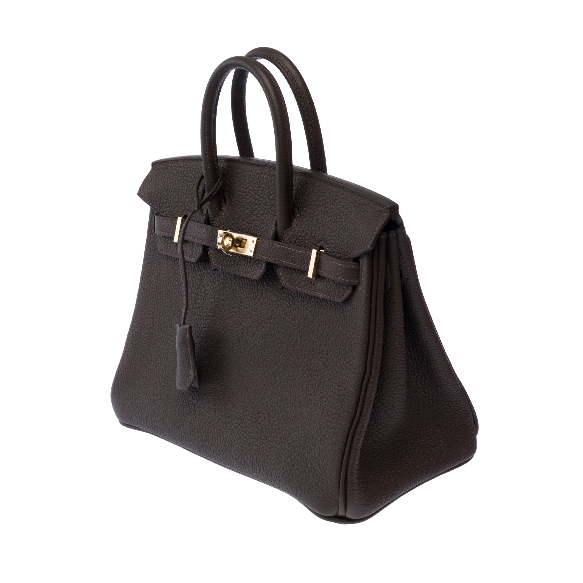 Sac HERMES Birkin 25 en Cuir Marron - 103601