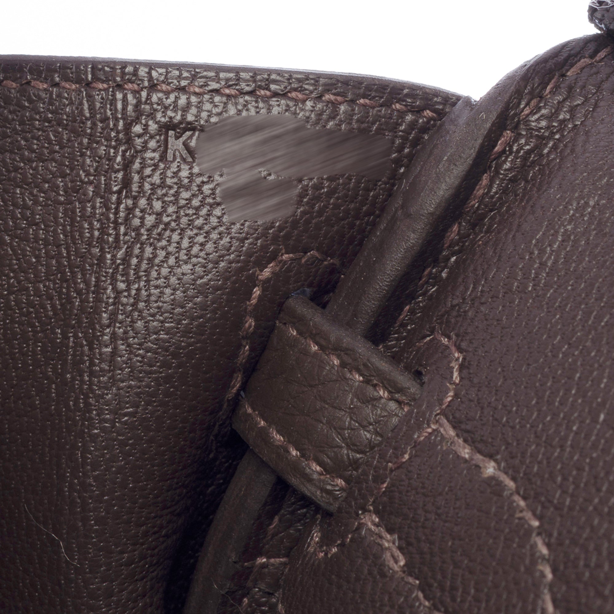 Sac HERMES Birkin 25 en Cuir Marron - 103601