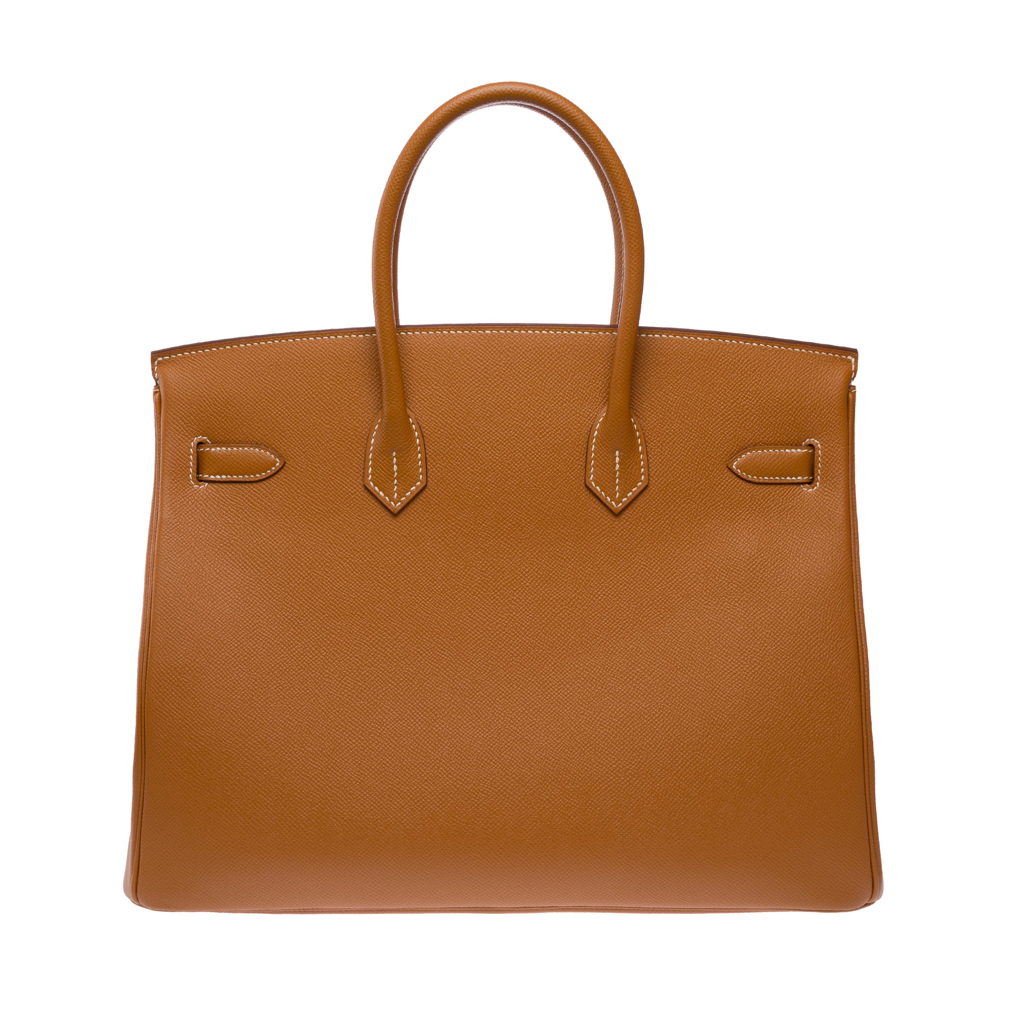 Sac HERMES Birkin 35 en Cuir Doré - 103677