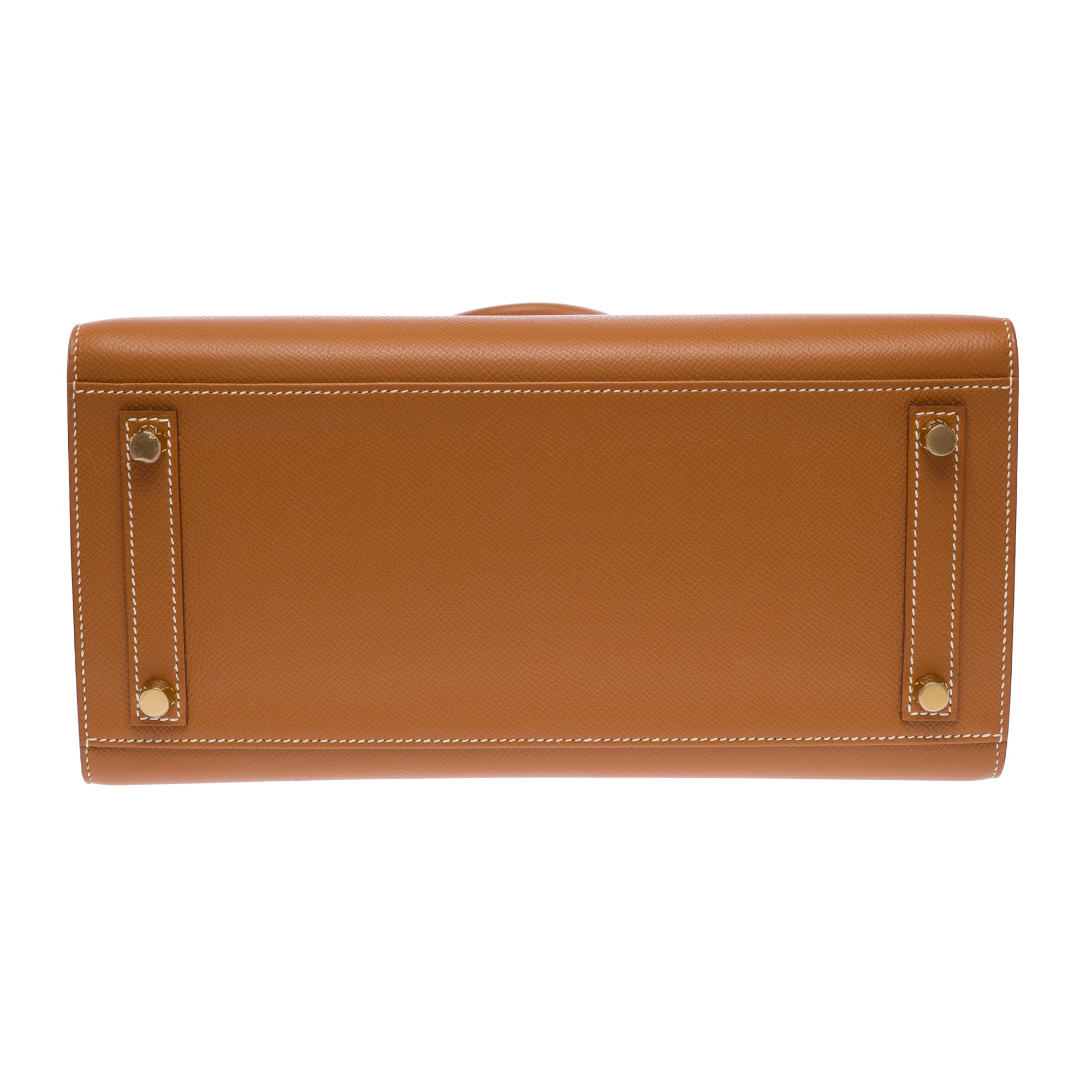 Sac HERMES Birkin 30 en Cuir Doré - 103685