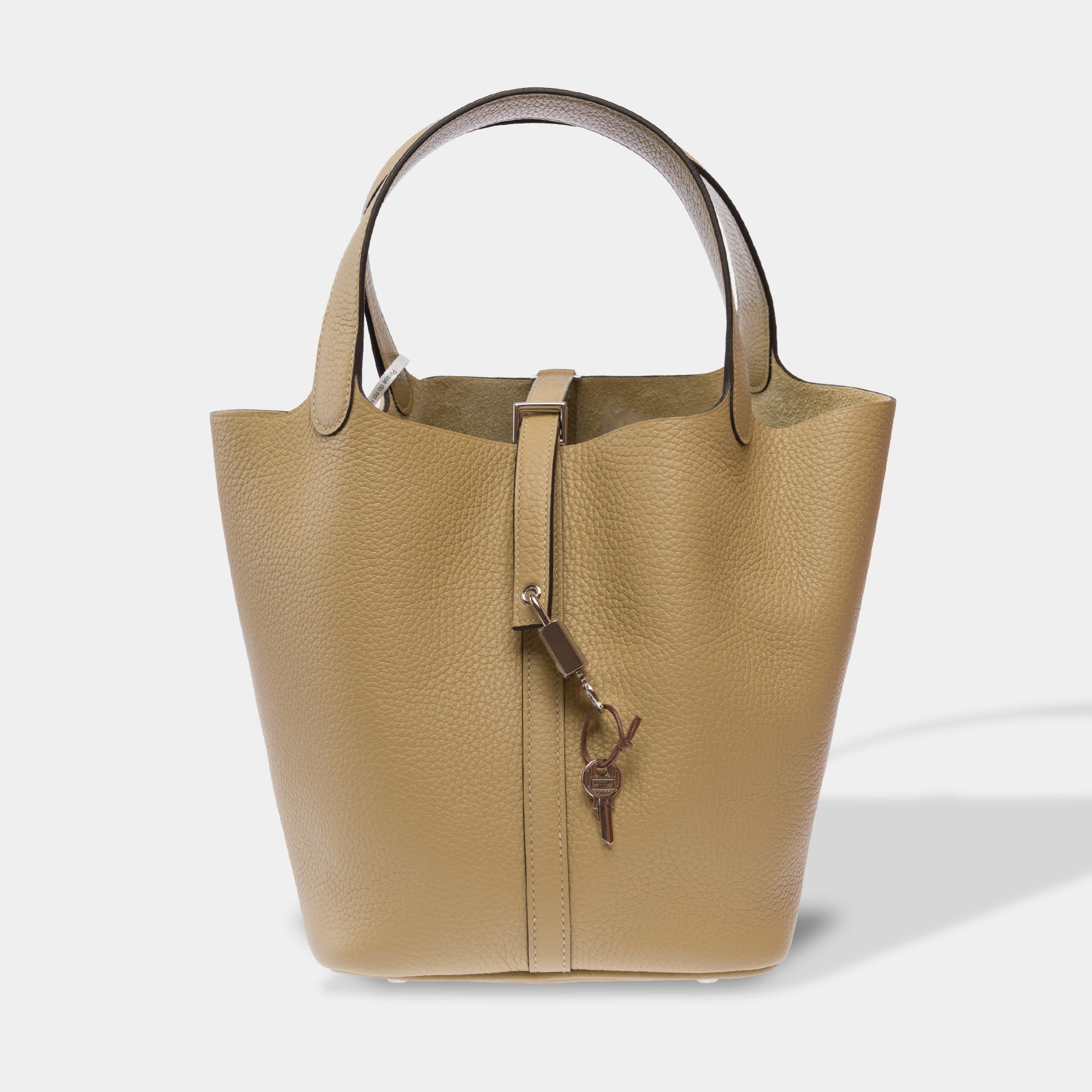 Sac HERMES Picotin en Cuir Beige - 103682