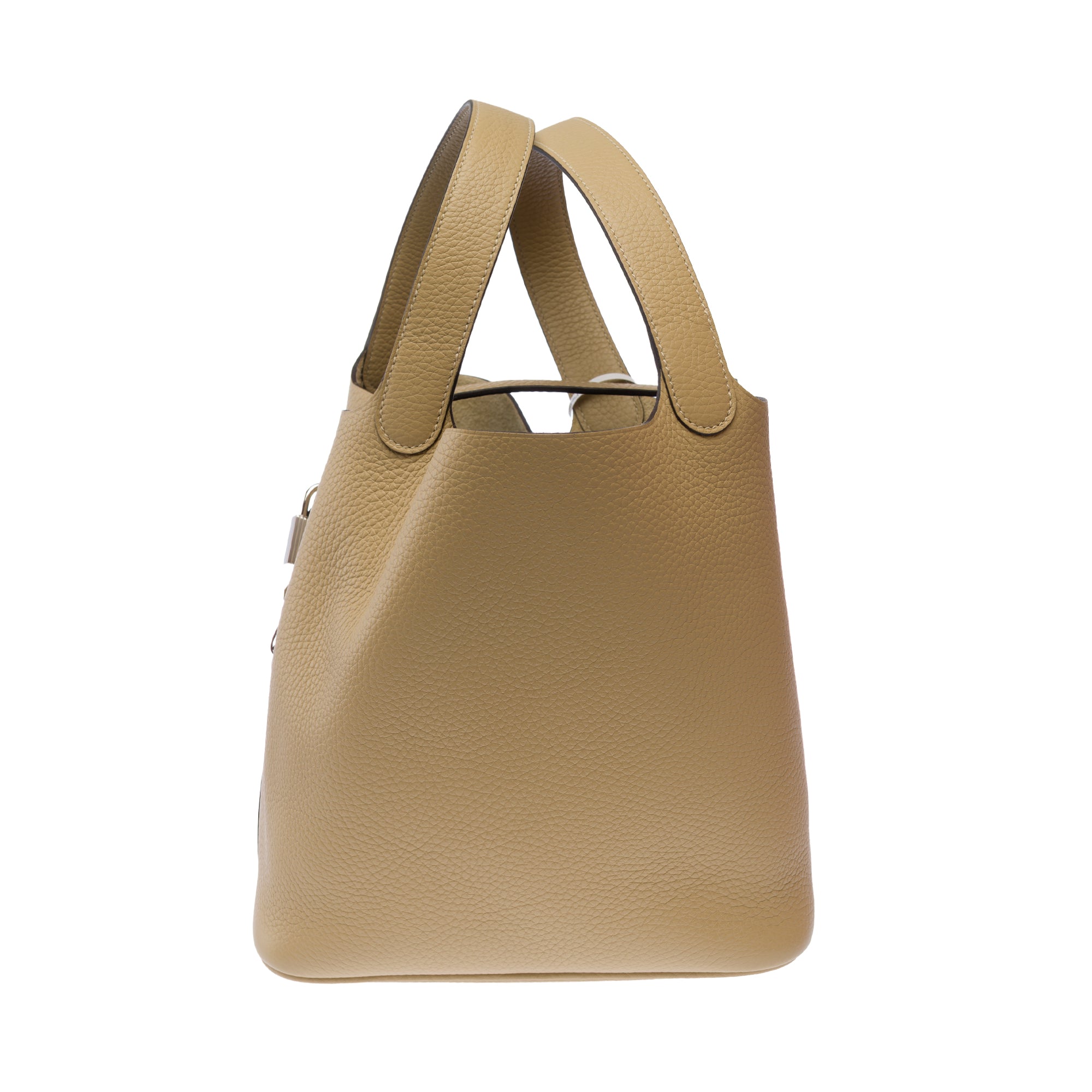 Sac HERMES Picotin en Cuir Beige - 103682