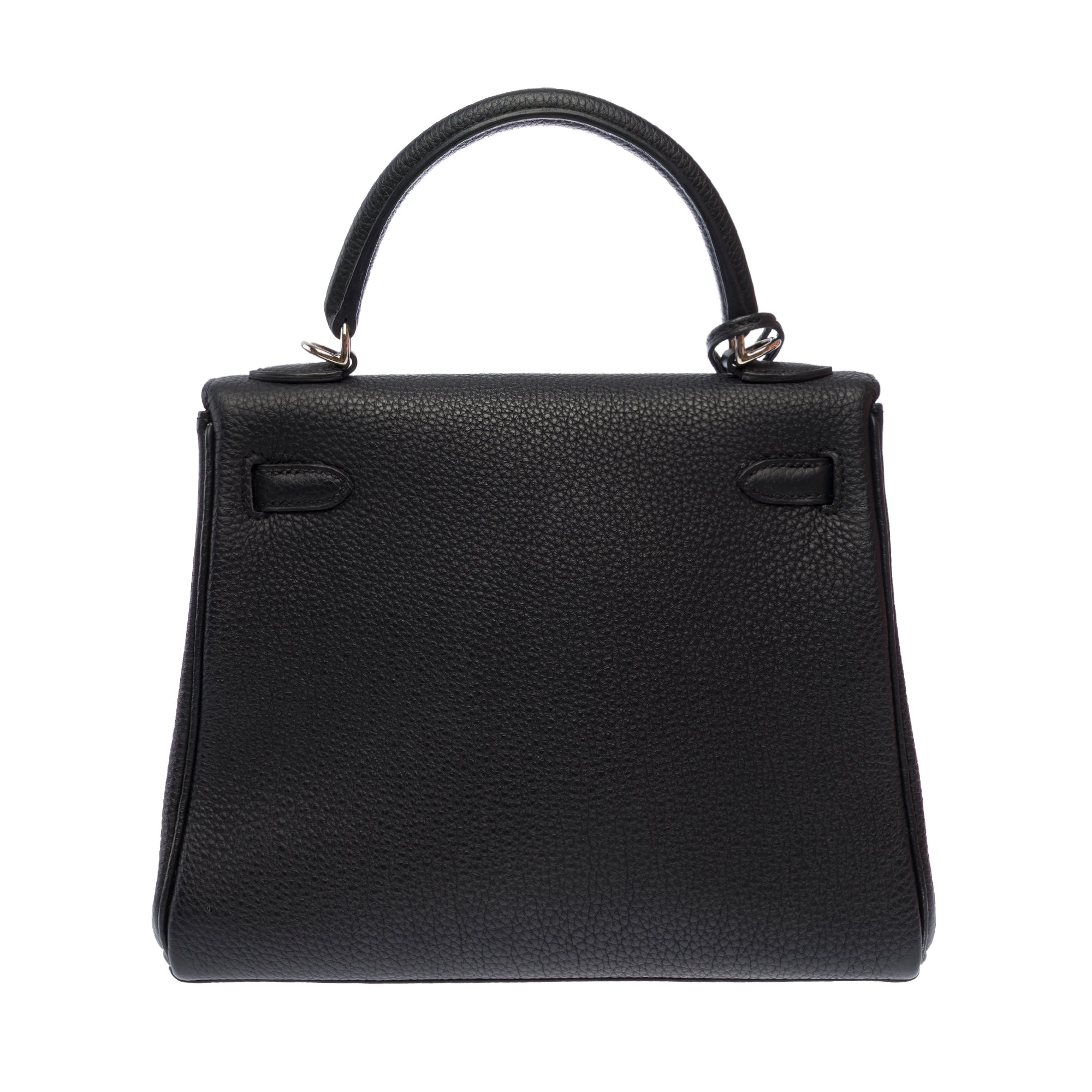 Sac HERMES Kelly 25 en Cuir Noir - 103681