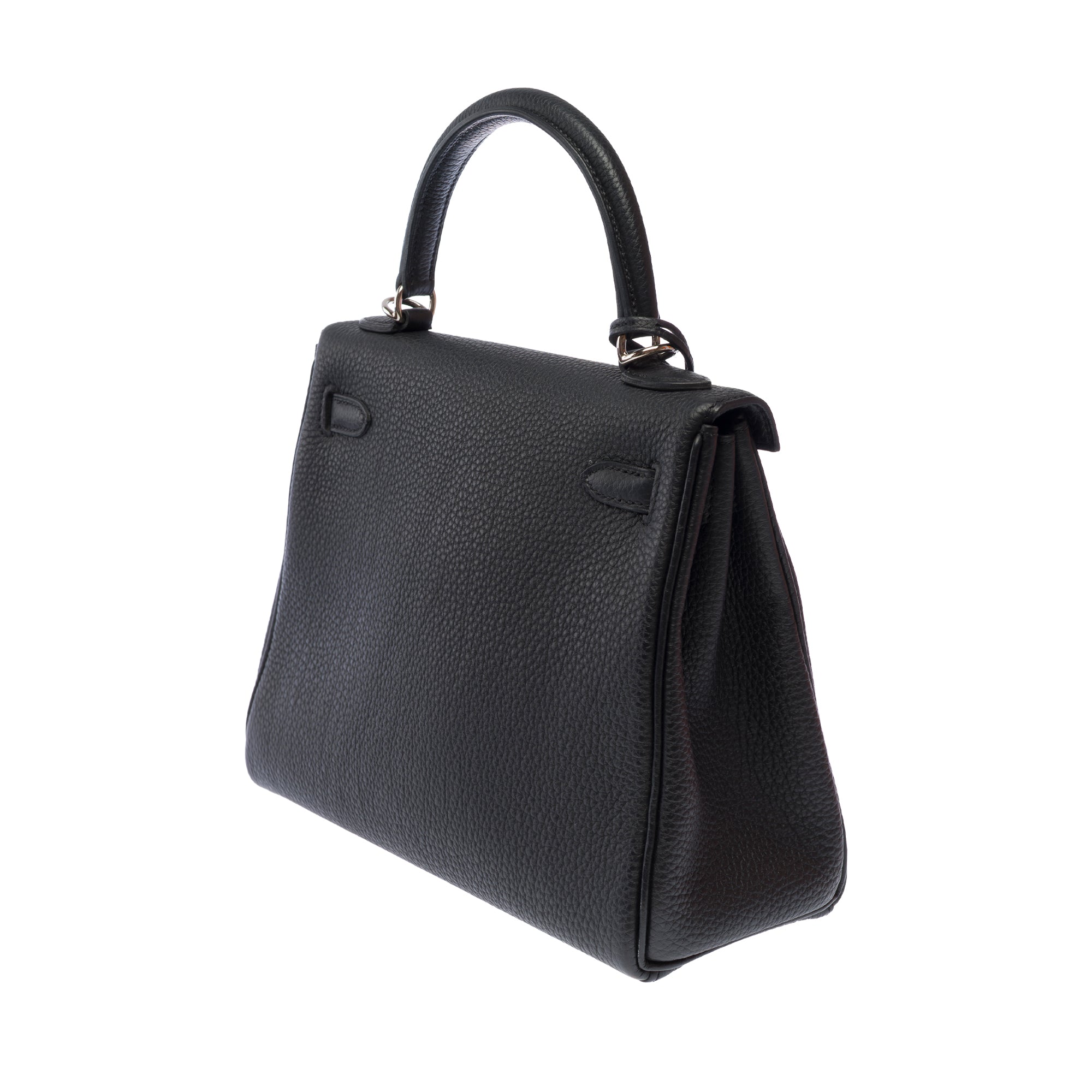 Sac HERMES Kelly 25 en Cuir Noir - 103681