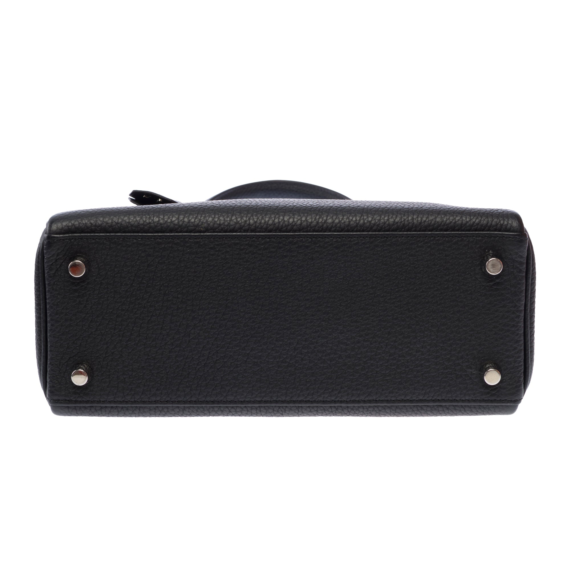 Sac HERMES Kelly 25 en Cuir Noir - 103681