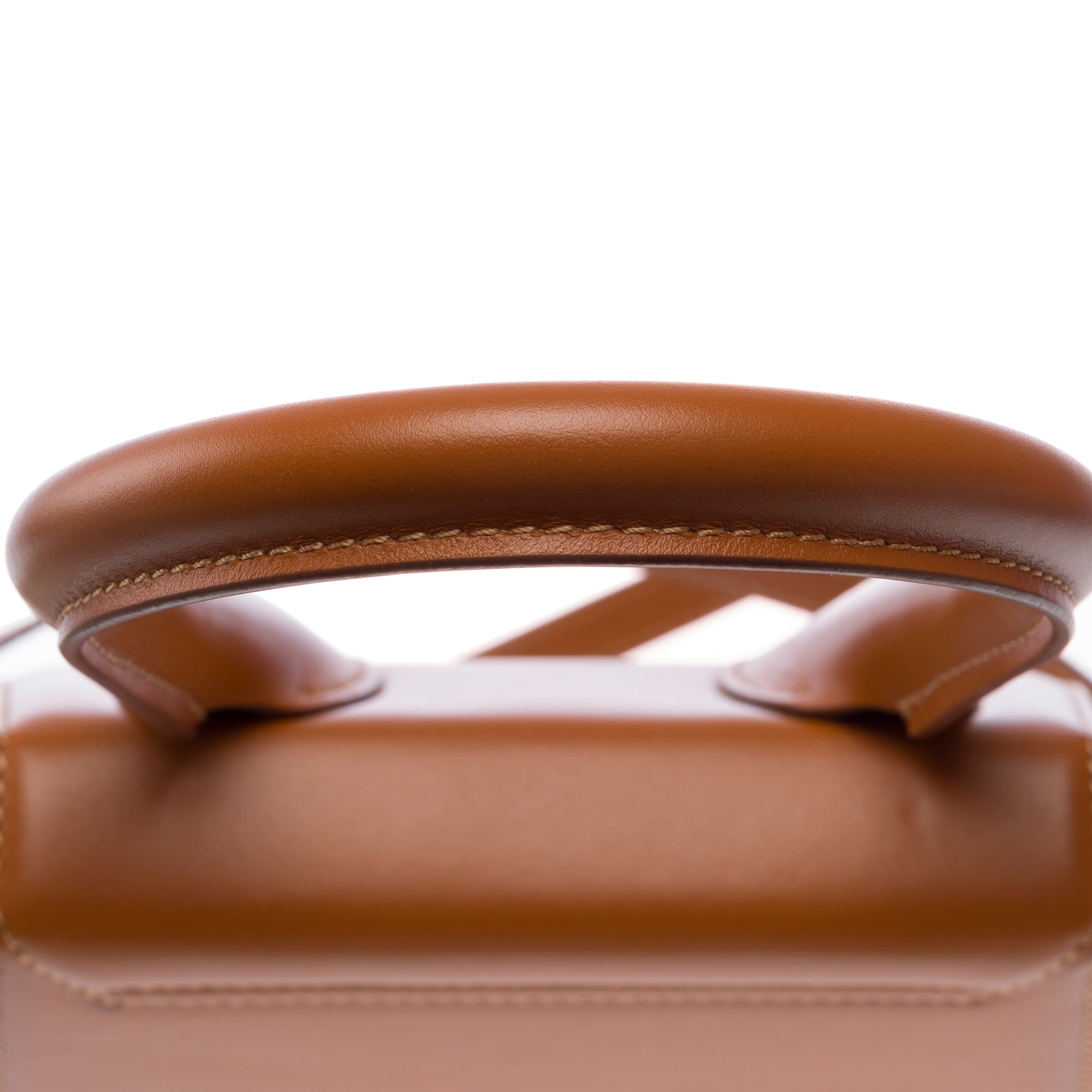 Sac JACQUEMUS Chiquito en Cuir Doré - 103663