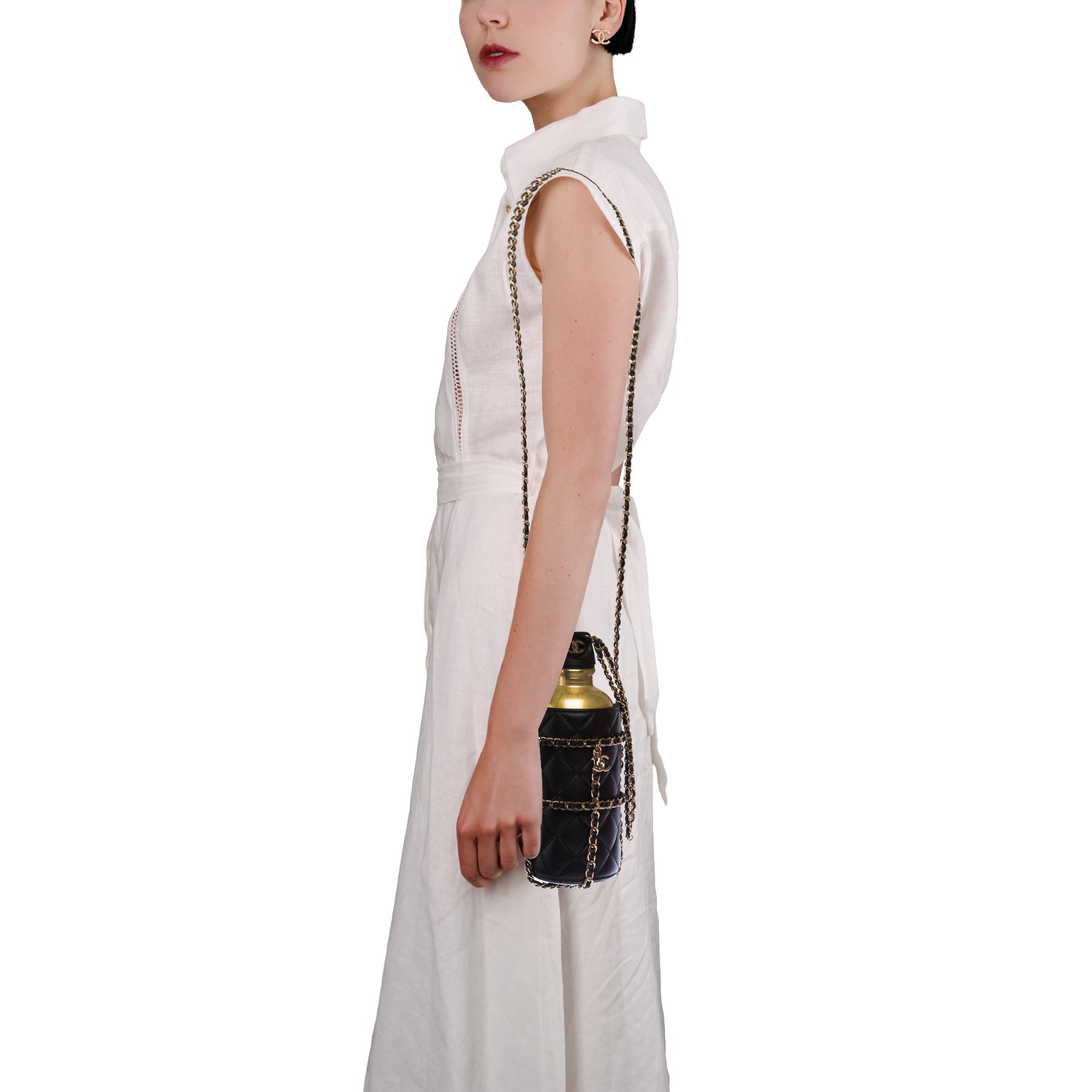 Sac CHANEL en Cuir Noir - 103668