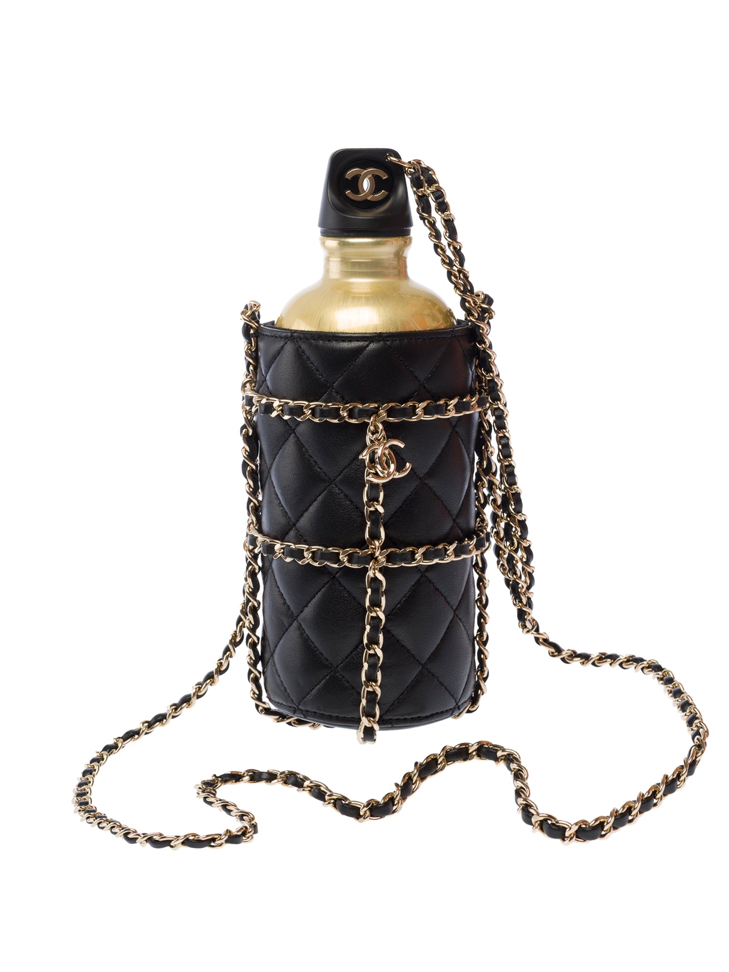 Sac CHANEL en Cuir Noir - 103668