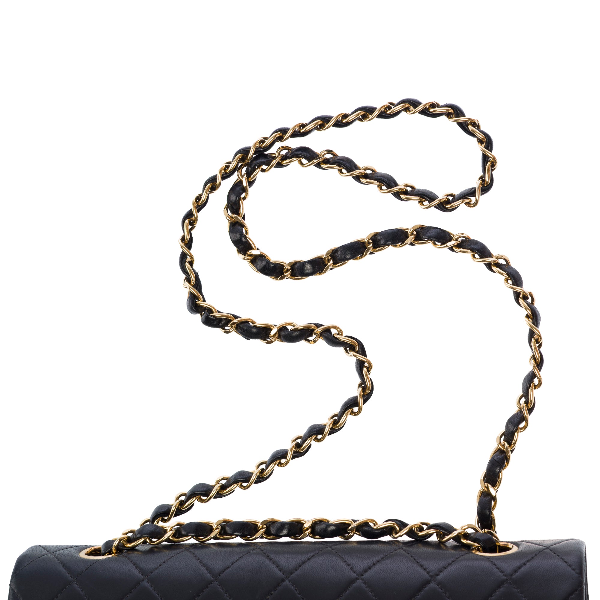 Sac CHANEL Timeless/Classique en Cuir Noir - 103680