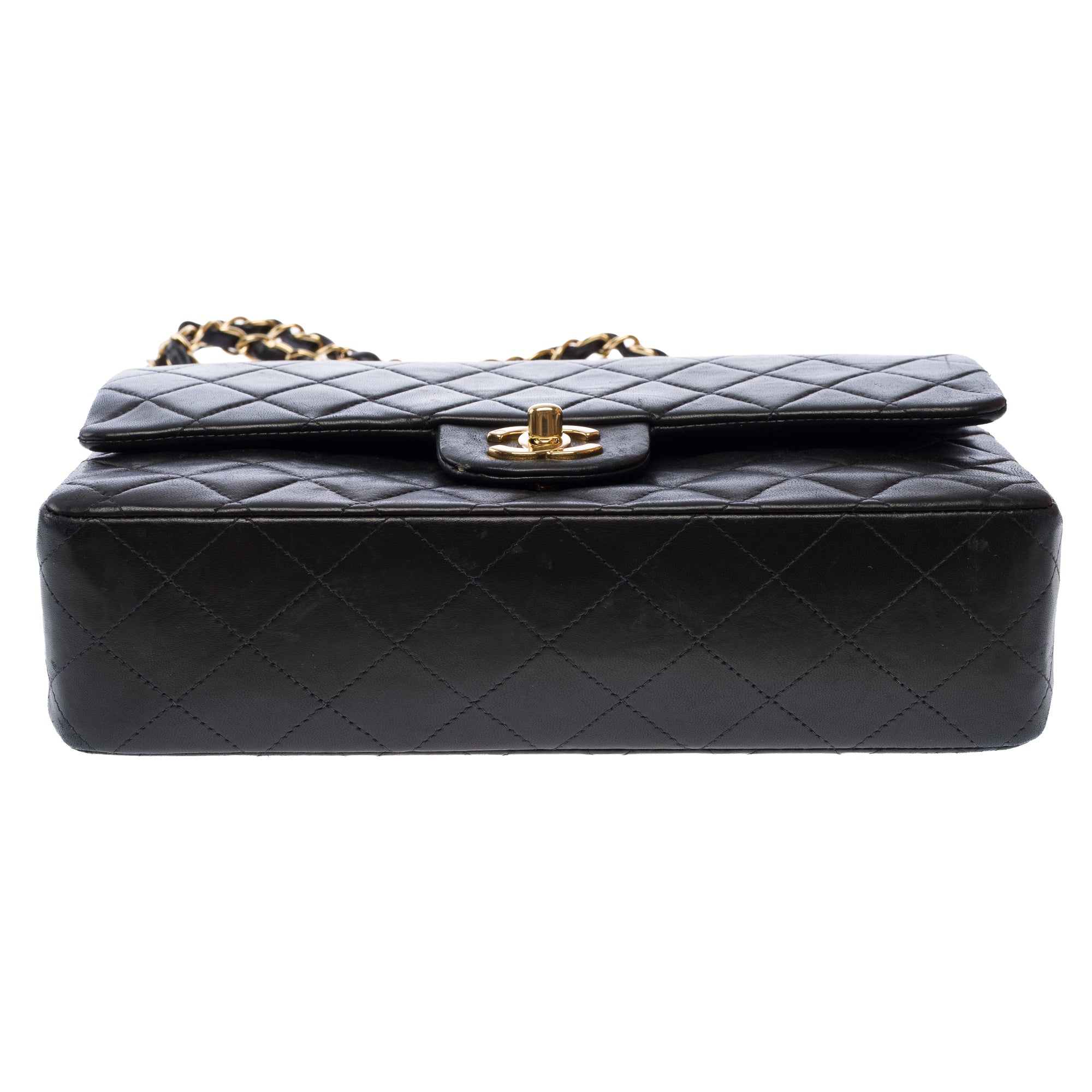 Sac CHANEL Timeless/Classique en Cuir Noir - 103680