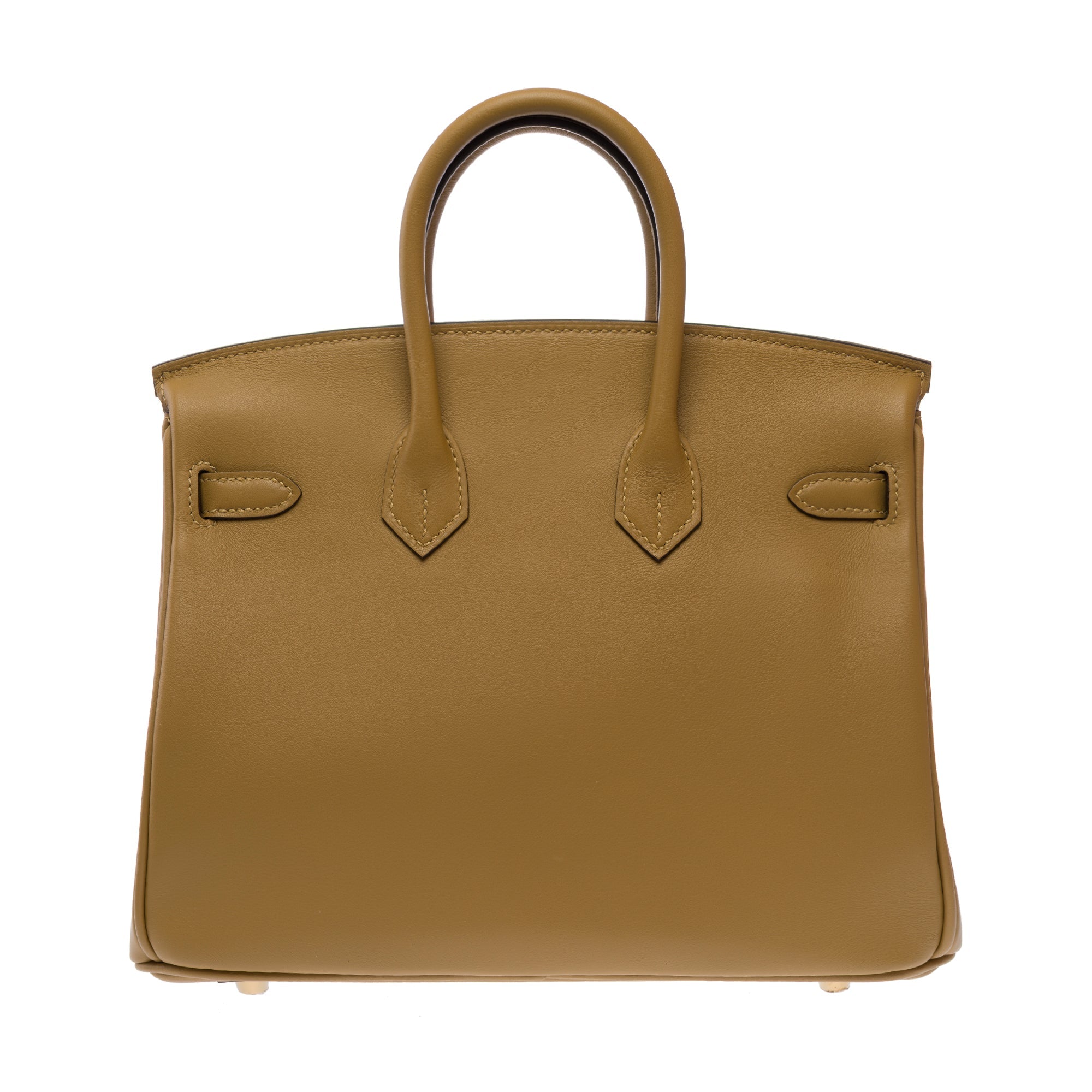 Sac HERMES Birkin 25 en Cuir Beige - 103683