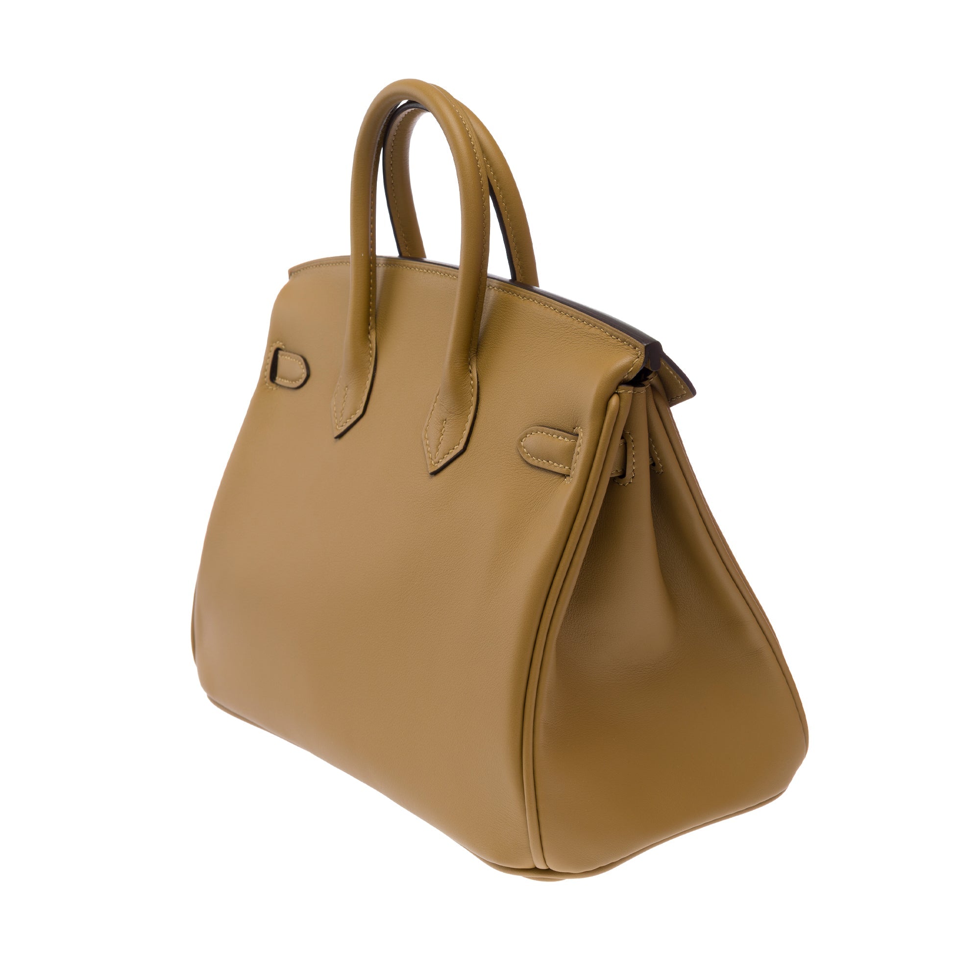 Sac HERMES Birkin 25 en Cuir Beige - 103683