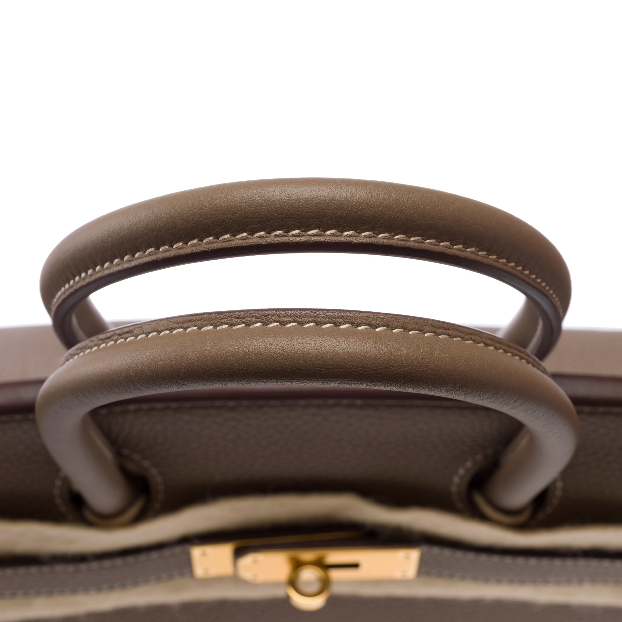 Sac HERMES Birkin 30 en Cuir Gris - 103700