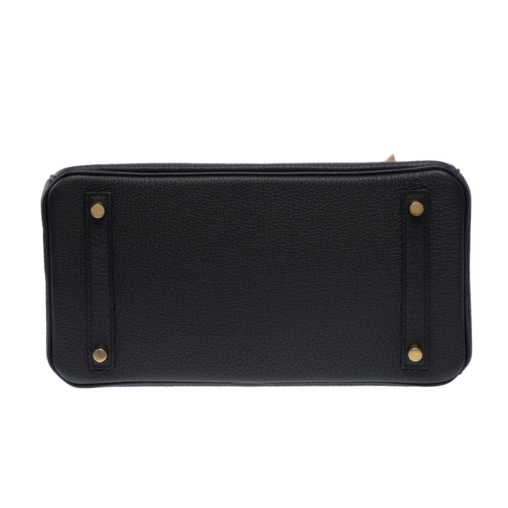 Sac HERMES Birkin 30 en Cuir Noir - 103715