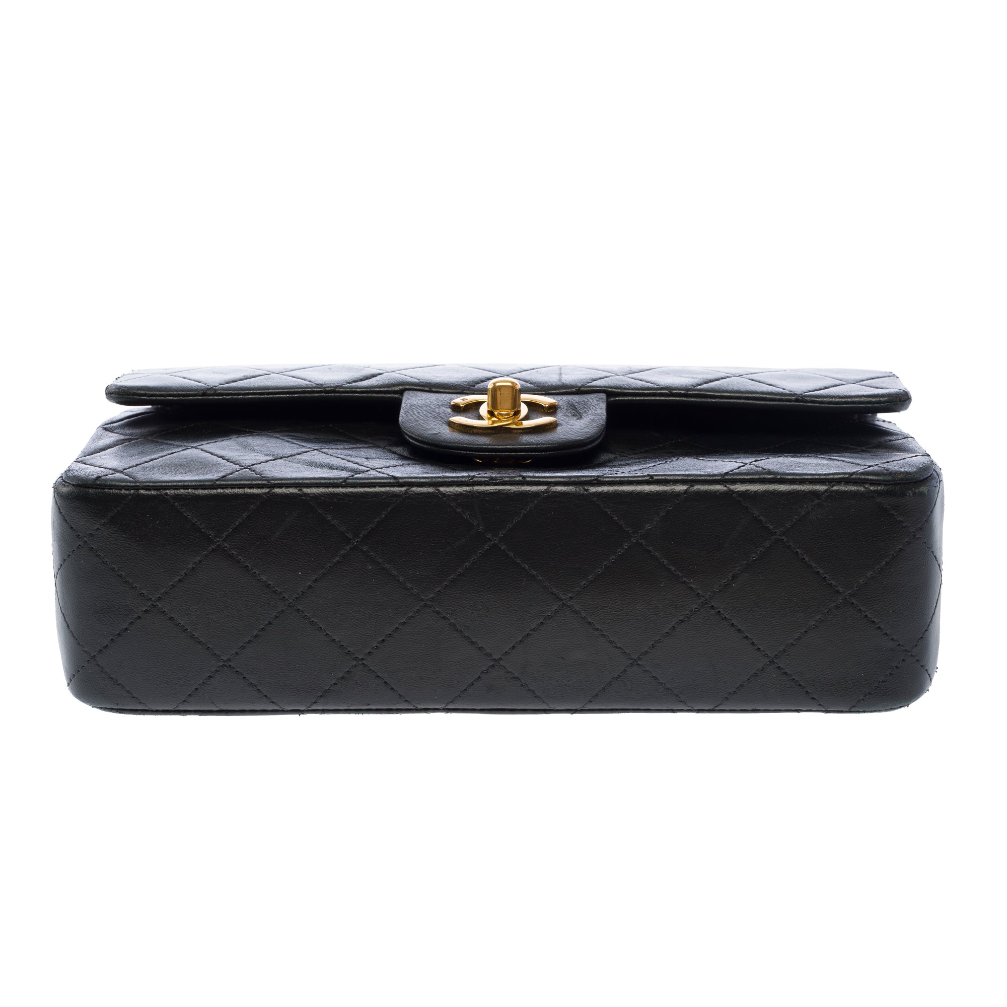 Sac CHANEL Timeless/Classique en Cuir Noir - 103725