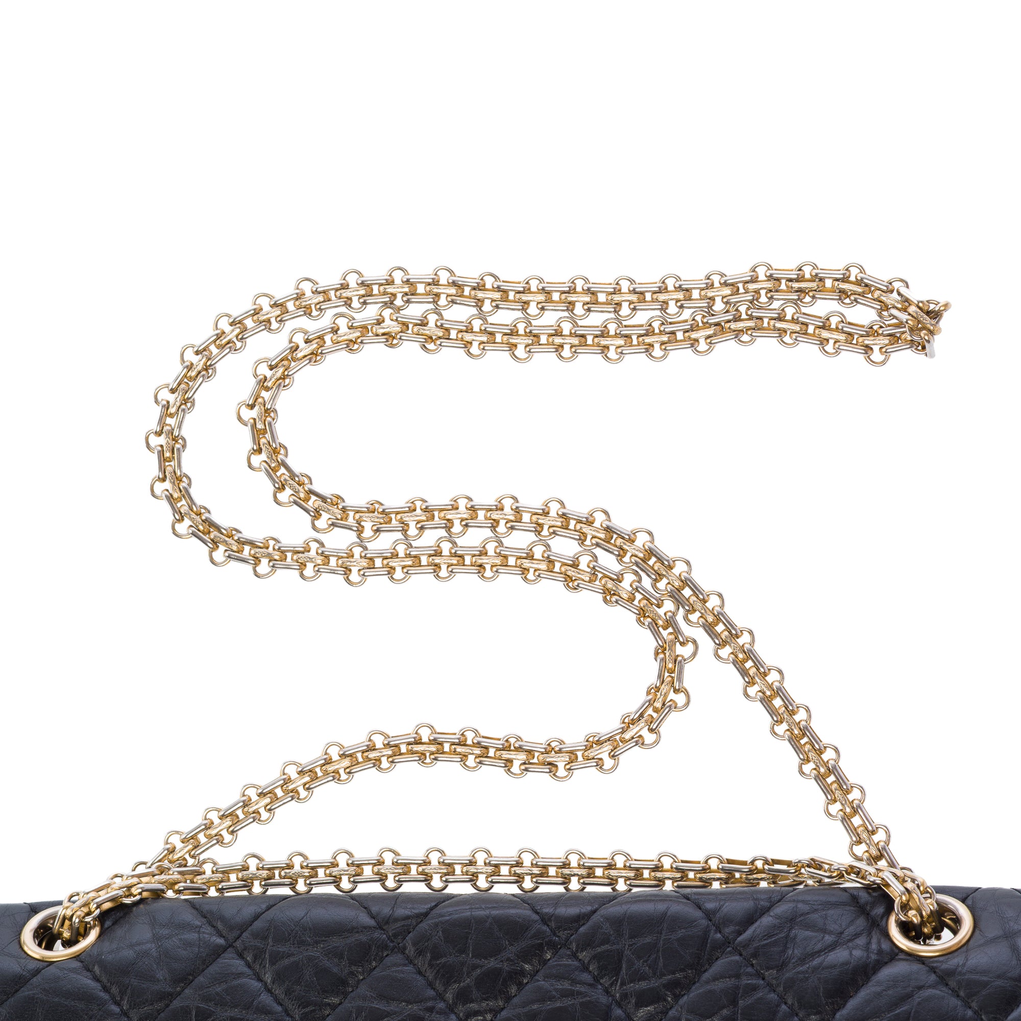 Sac CHANEL 2.55 en Cuir Noir - 103727
