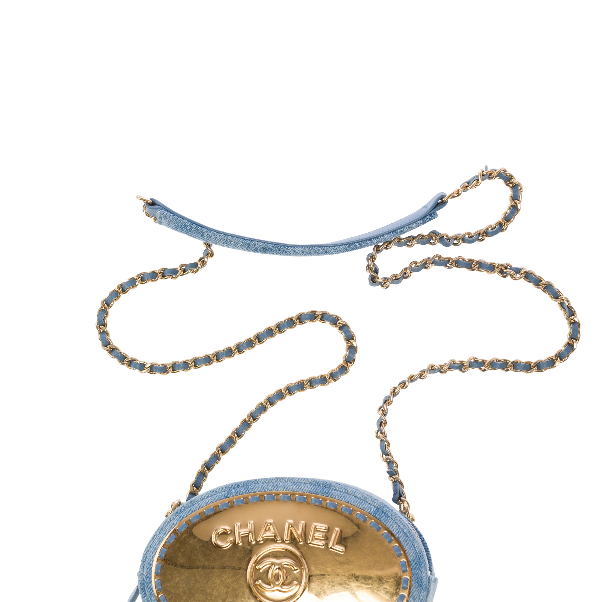 Sac CHANEL en Denim Bleu - 103742