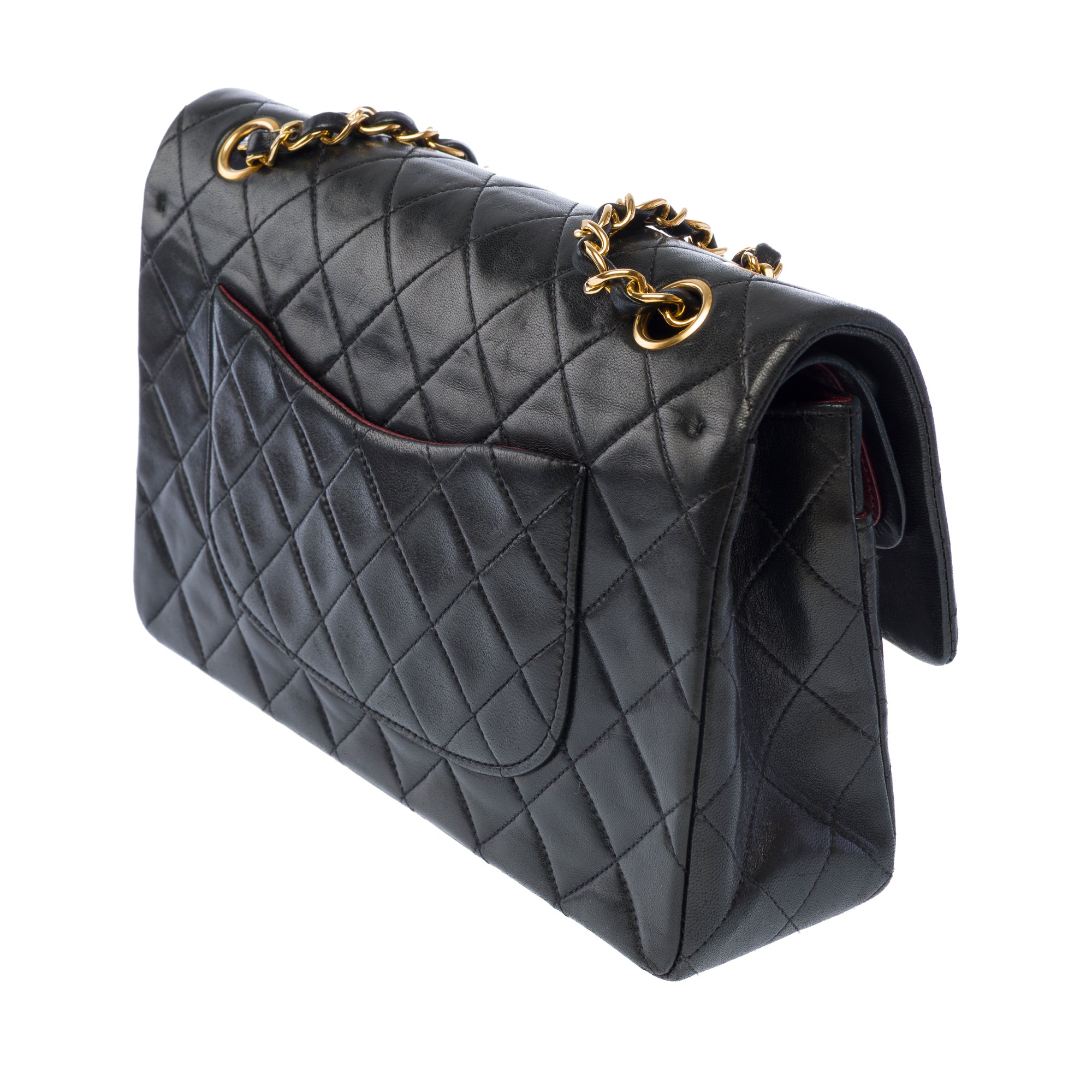Sac CHANEL Timeless/Classique en Cuir Noir - 103726