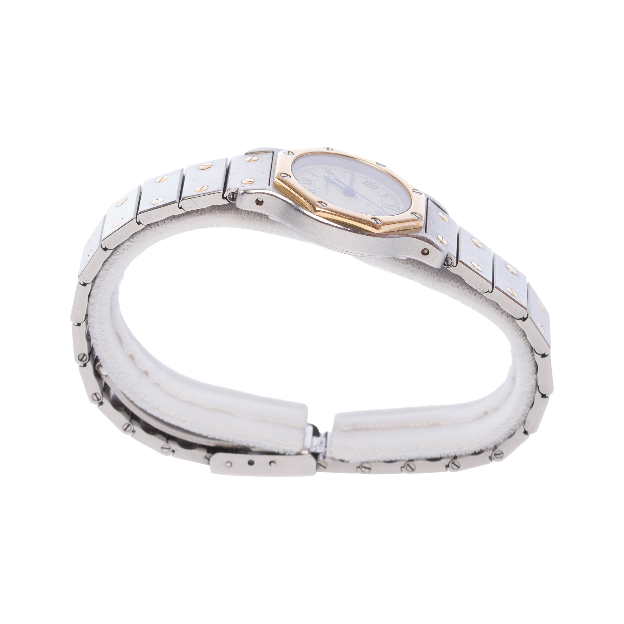 Accessoire CARTIER Santos Galbee en Acier Argent - 103756