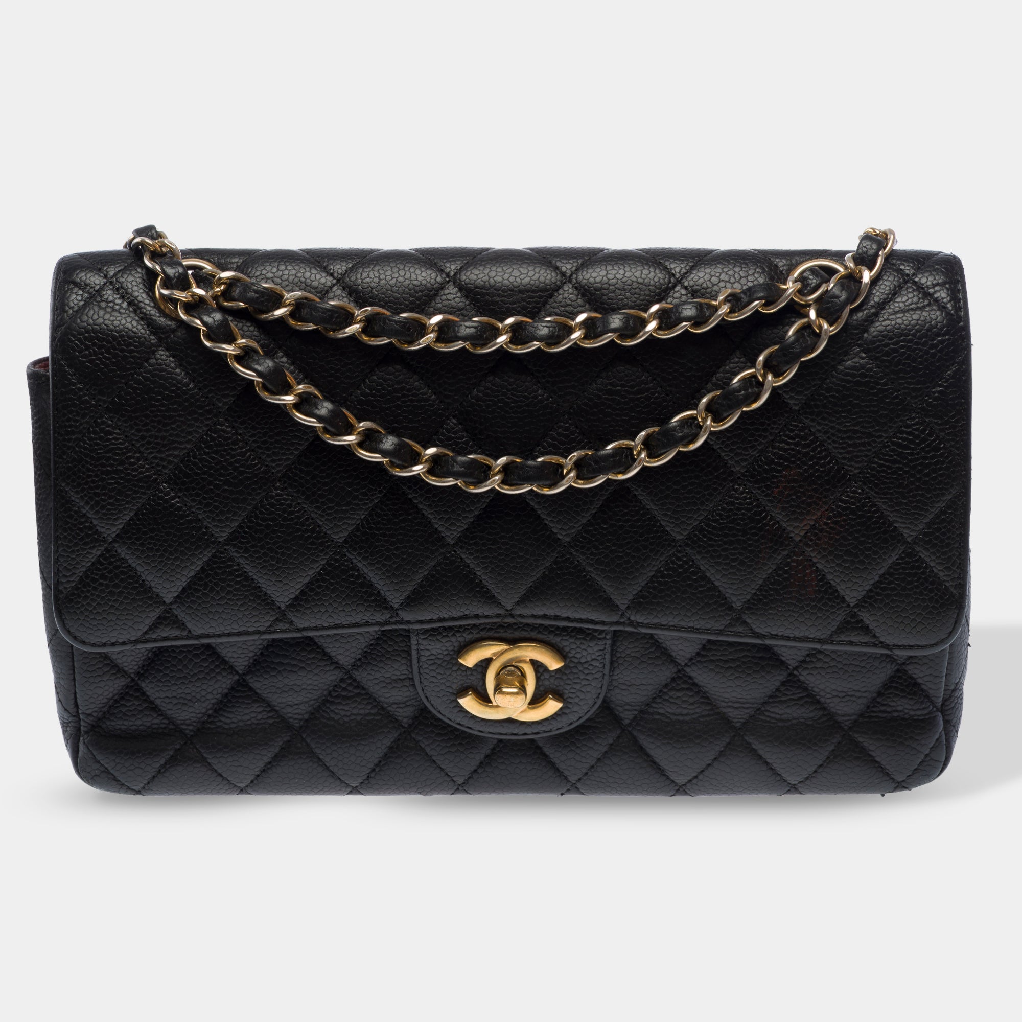 Sac CHANEL Timeless/Classique en Cuir Noir - 103731
