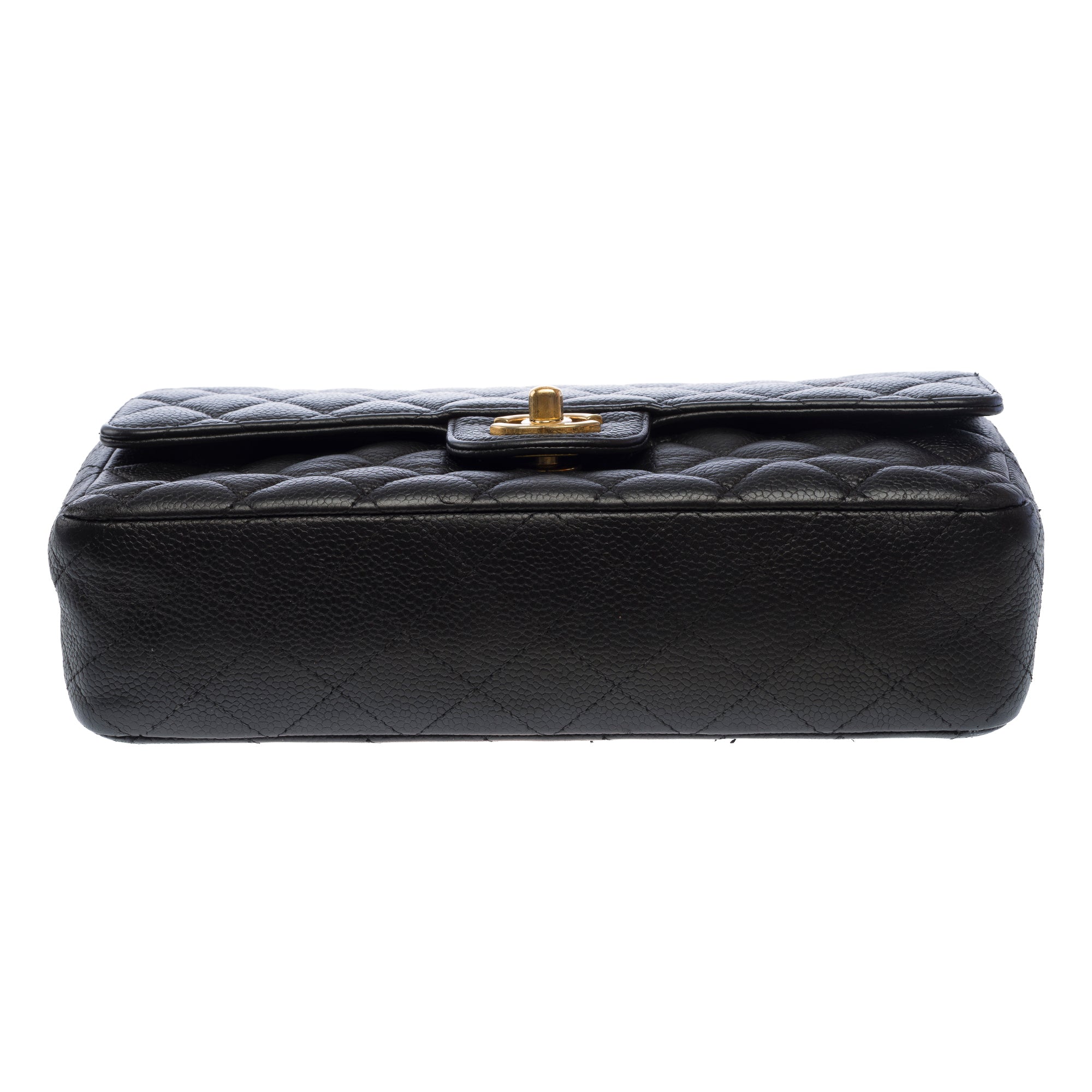 Sac CHANEL Timeless/Classique en Cuir Noir - 103731