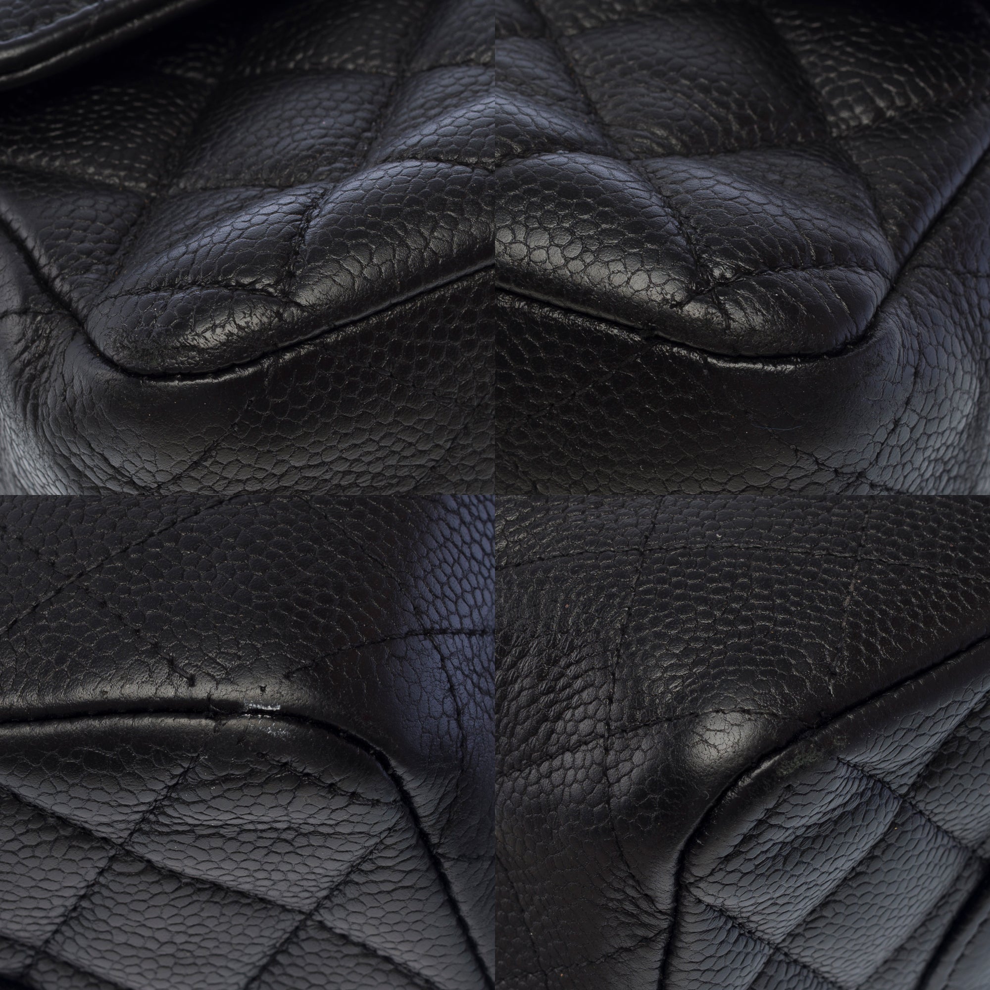 Sac CHANEL Timeless/Classique en Cuir Noir - 103731