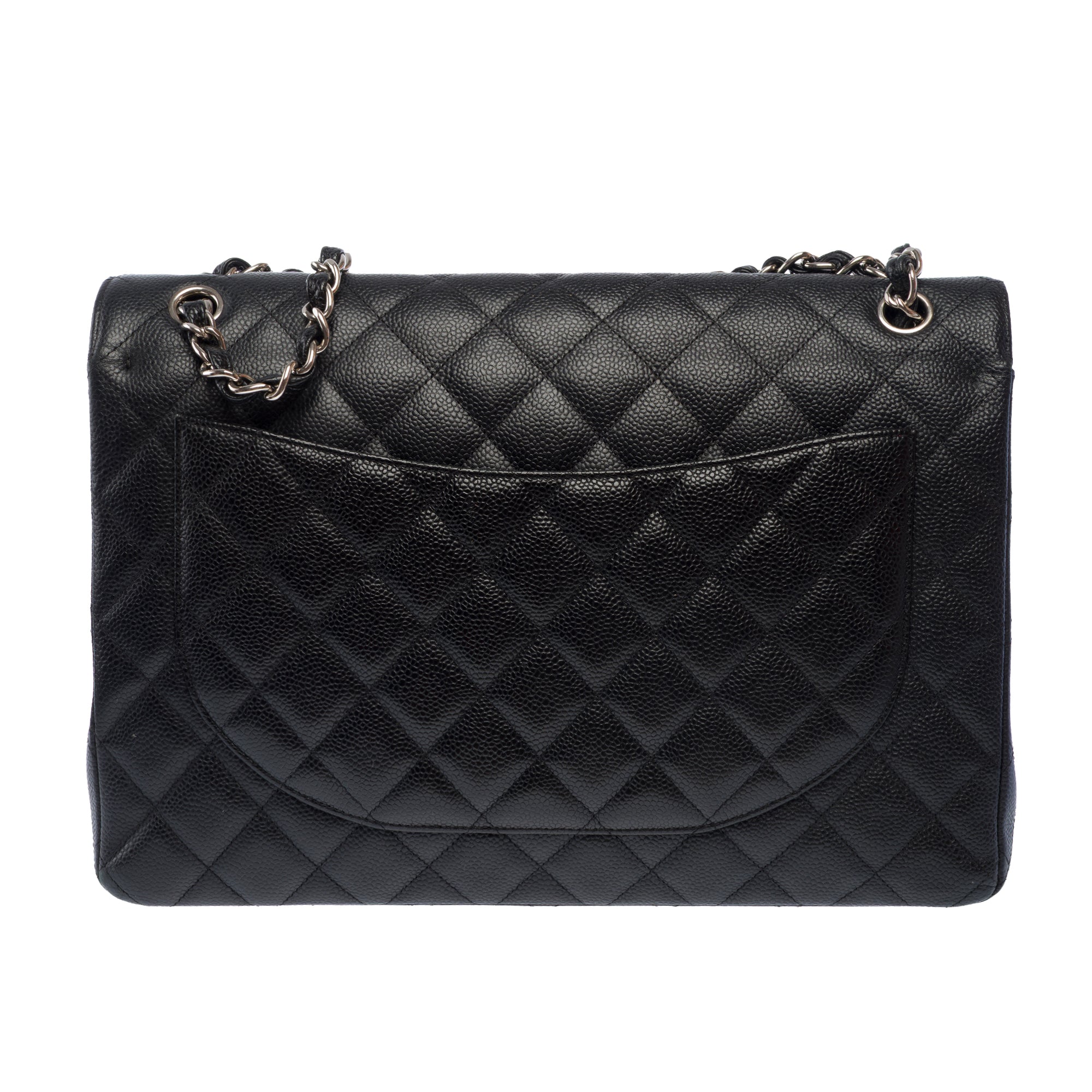 Sac CHANEL Timeless/Classique en Cuir Noir - 103735