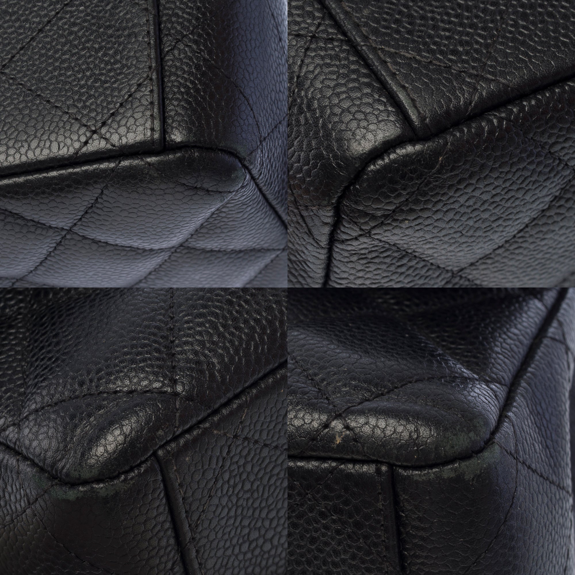 Sac CHANEL Timeless/Classique en Cuir Noir - 103735