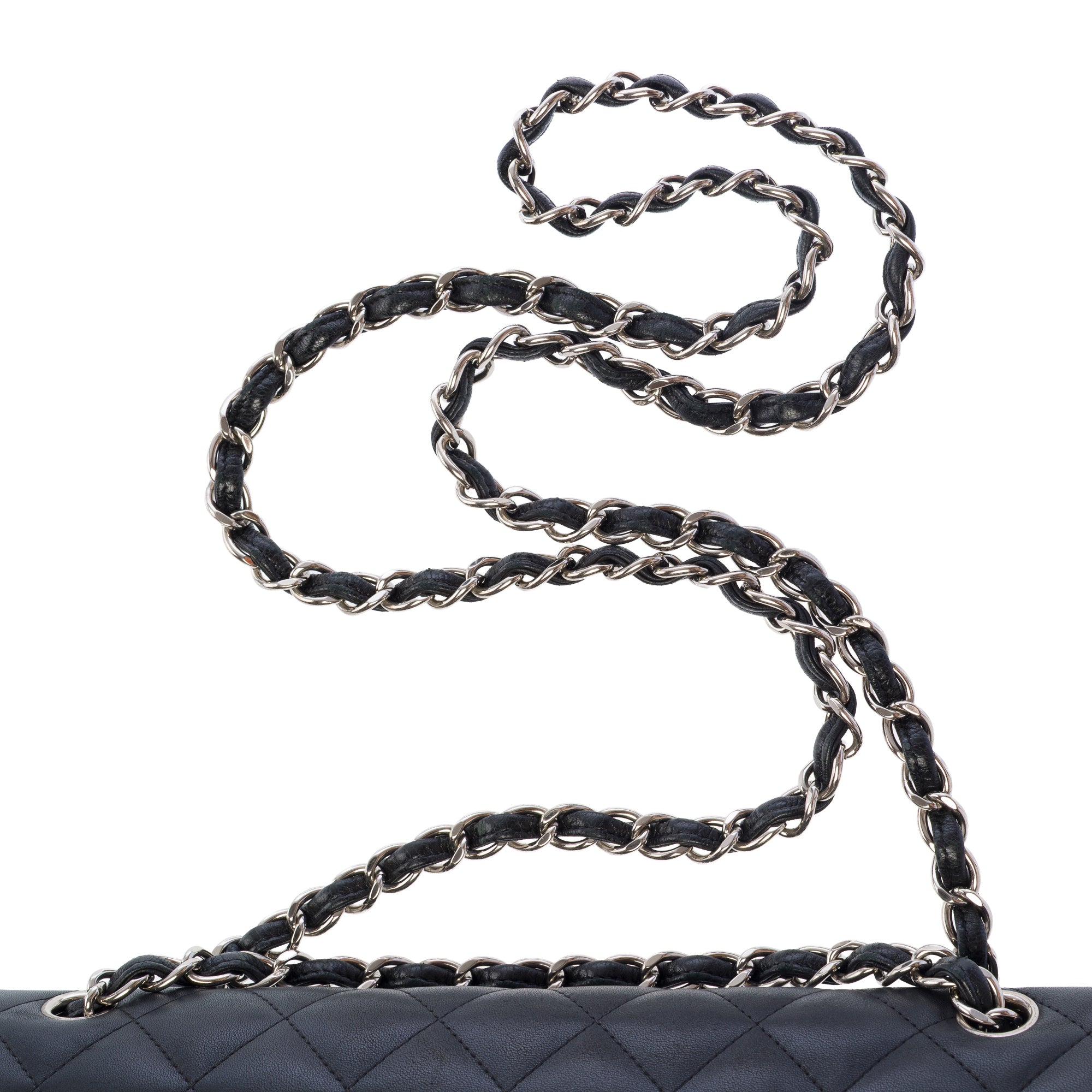 Sac CHANEL Timeless/Classique en Cuir Noir - 103739